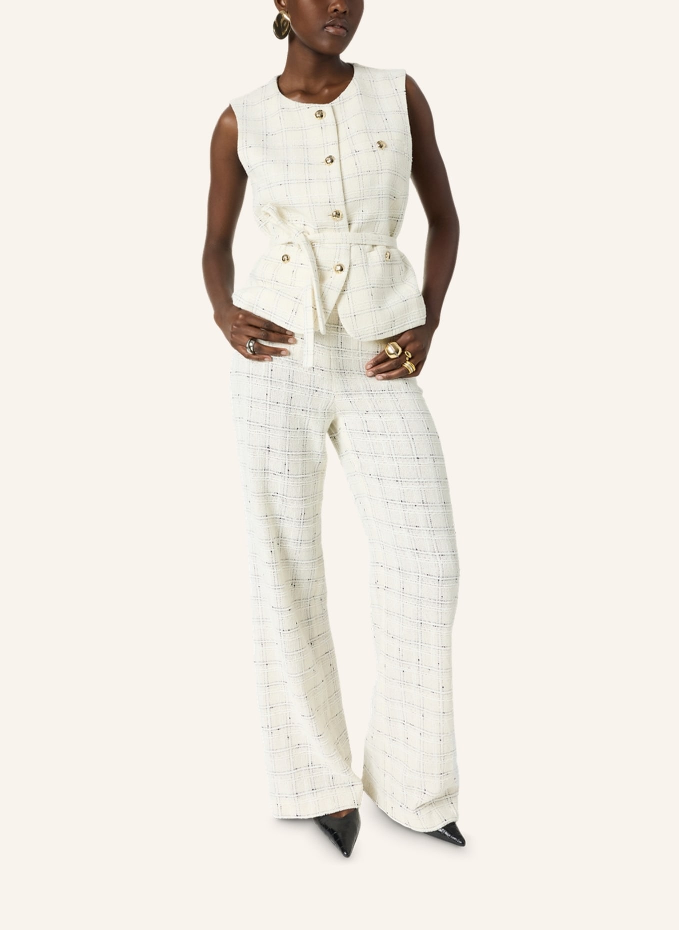 GERARD DAREL Hose ARIELA: ECRU