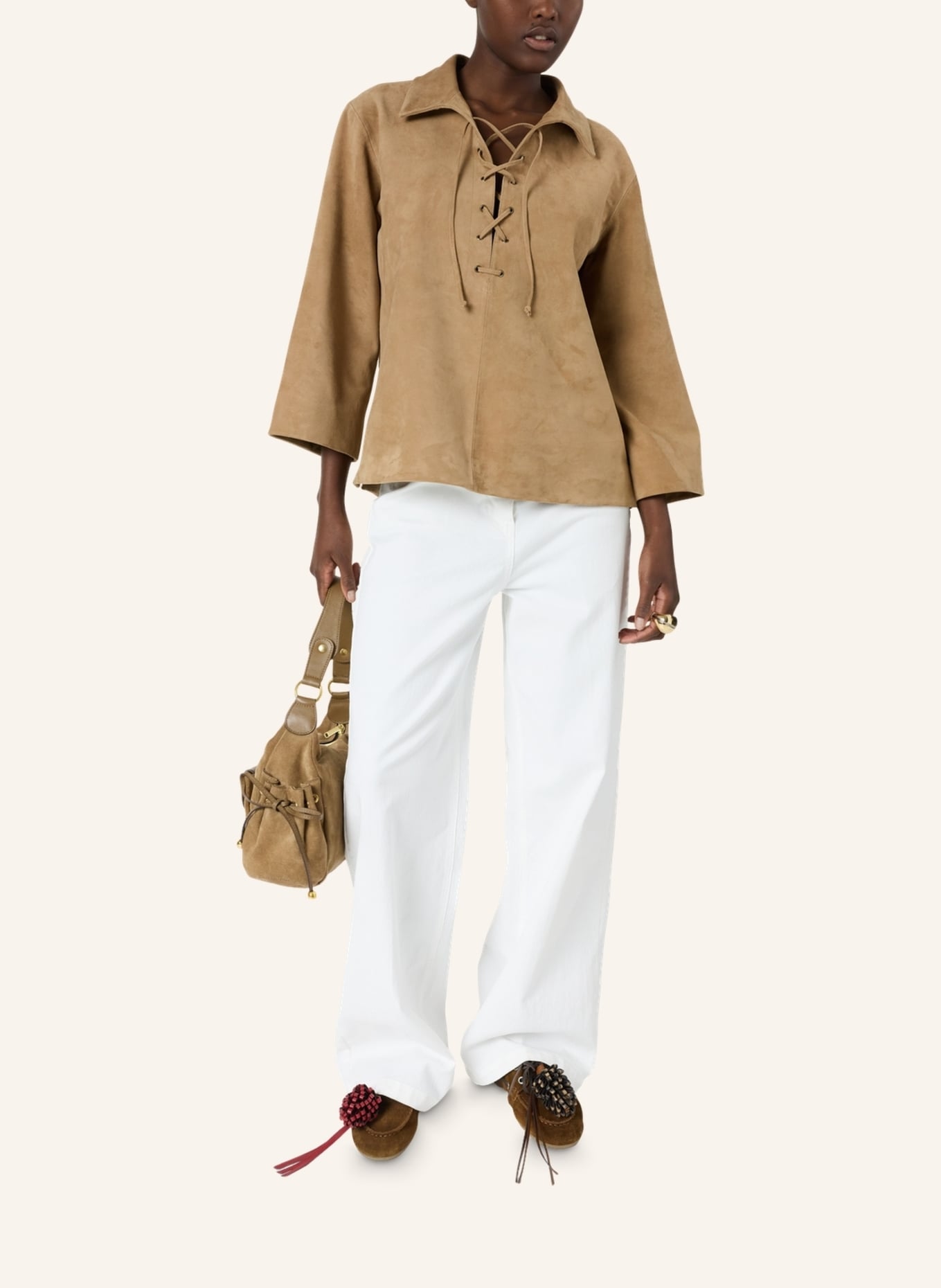 GERARD DAREL Bluse TILYA: BEIGE