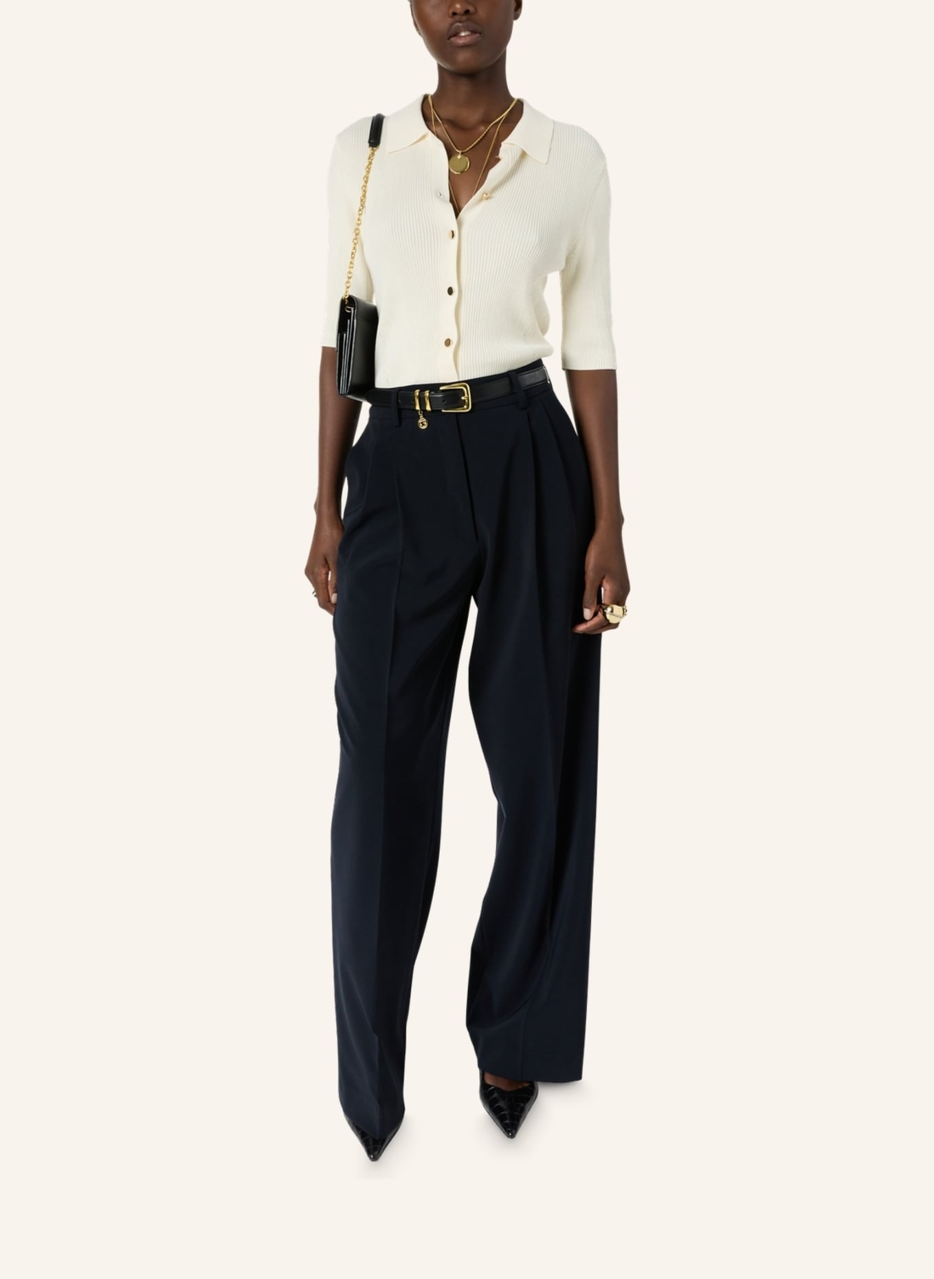 GERARD DAREL Strickjacke LOUIZA: ECRU