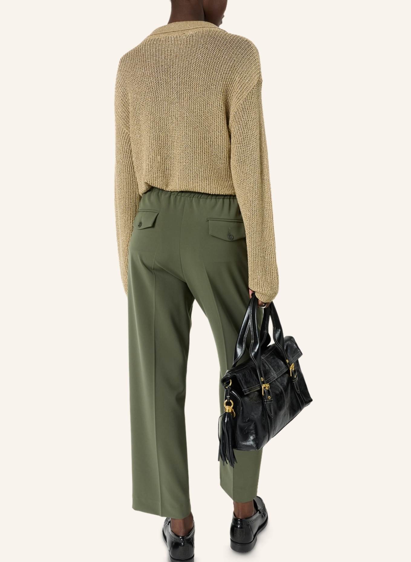 GERARD DAREL Hose ALIETTE: KHAKI