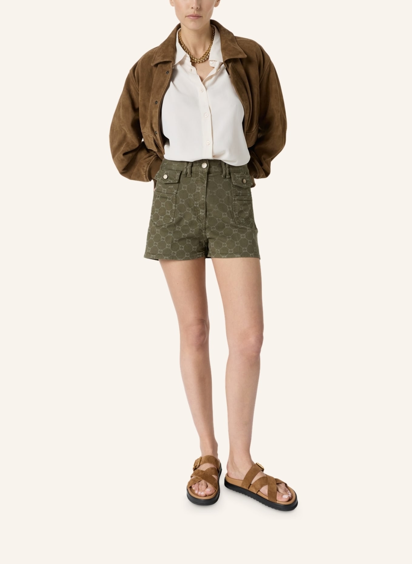 GERARD DAREL Shorts AUBRY: KHAKI