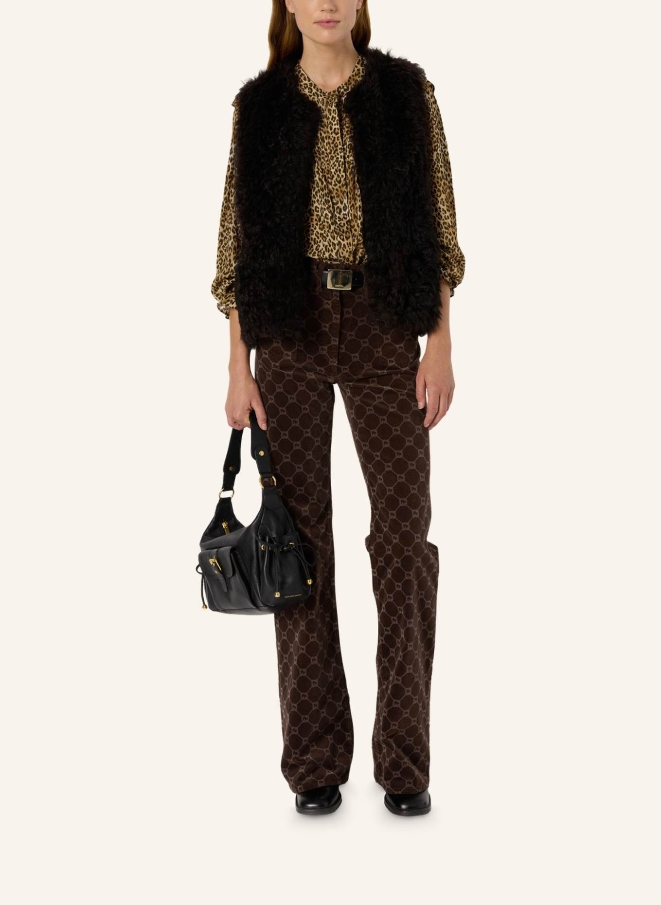 GERARD DAREL Bluse ARLETTY: BRAUN