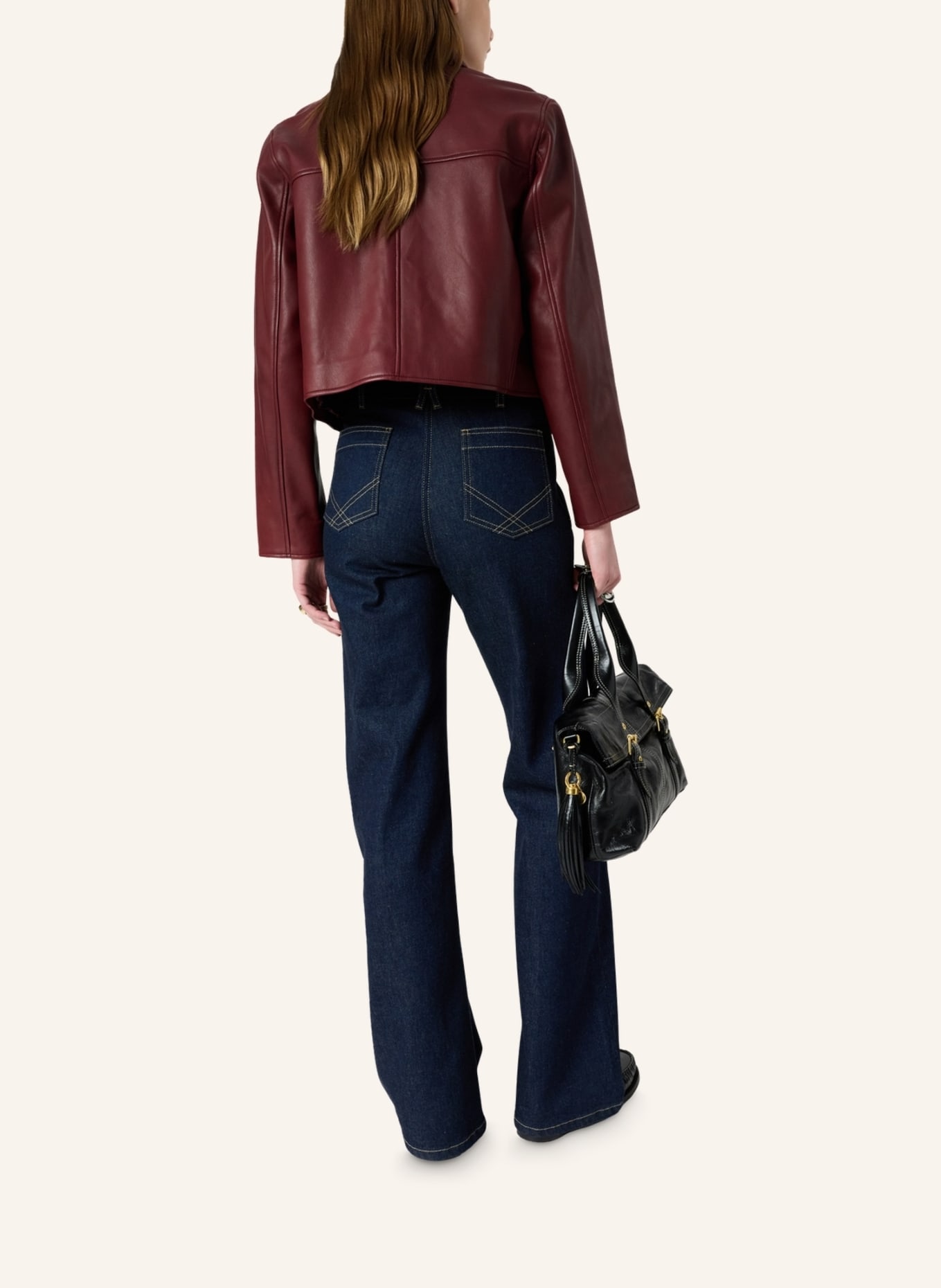 GERARD DAREL Jacke NOEVE: DUNKELROT