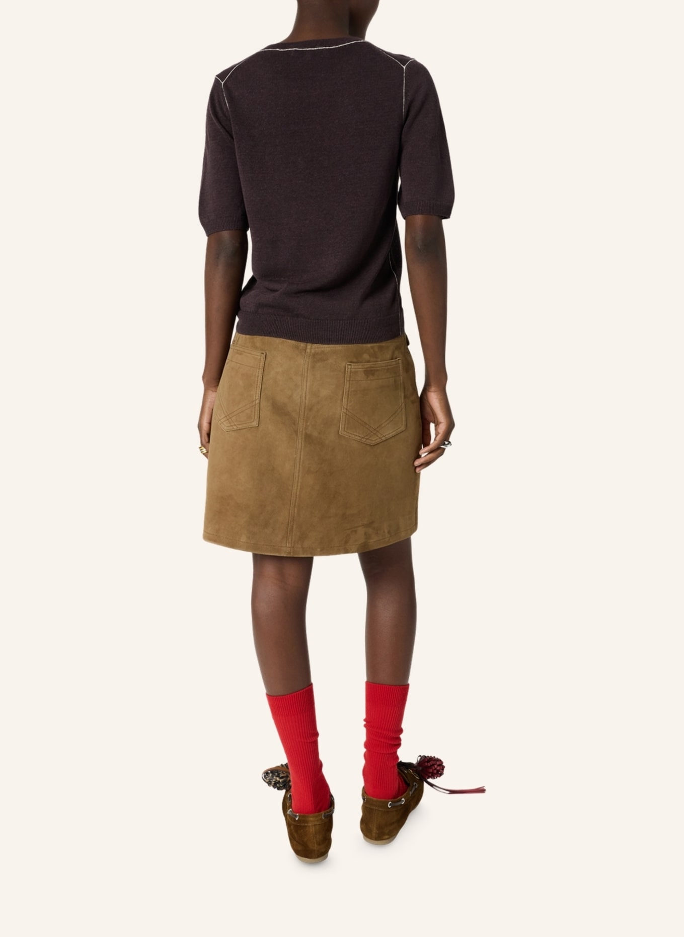 GERARD DAREL Pullover LOUMIA: BRAUN