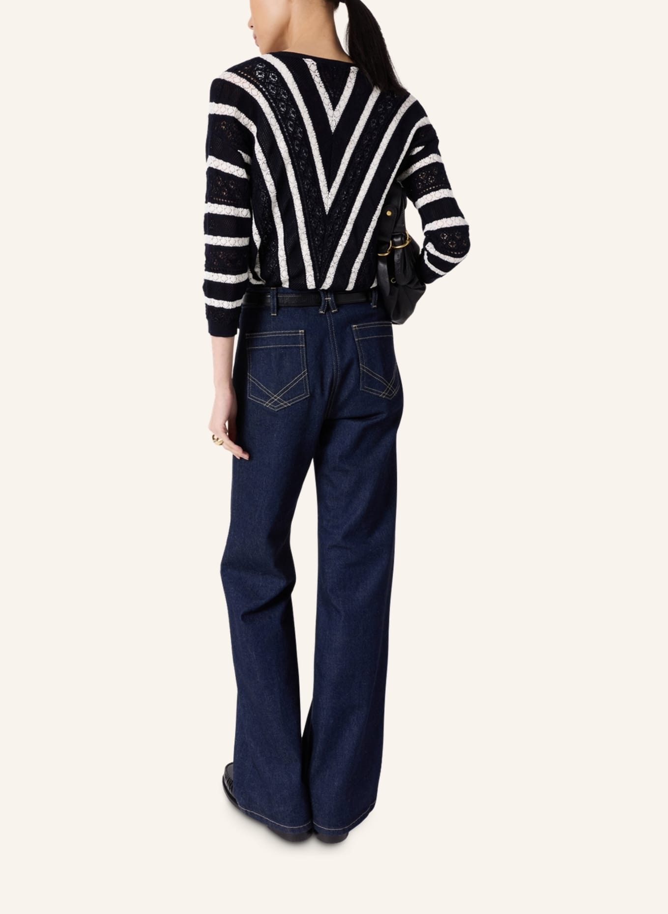 GERARD DAREL Pullover LORETTA: DUNKELBLAU