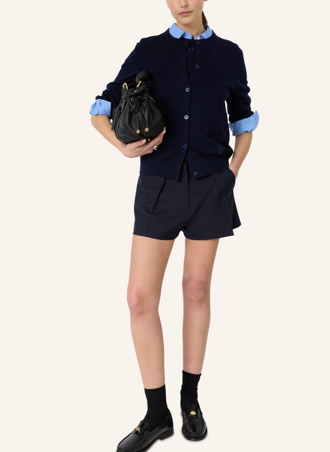 GERARD DAREL Strickjacken LYANE: DUNKELBLAU