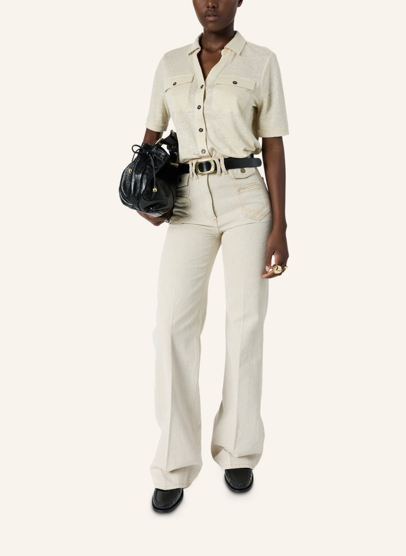 GERARD DAREL T-Shirt MOANA: CREME