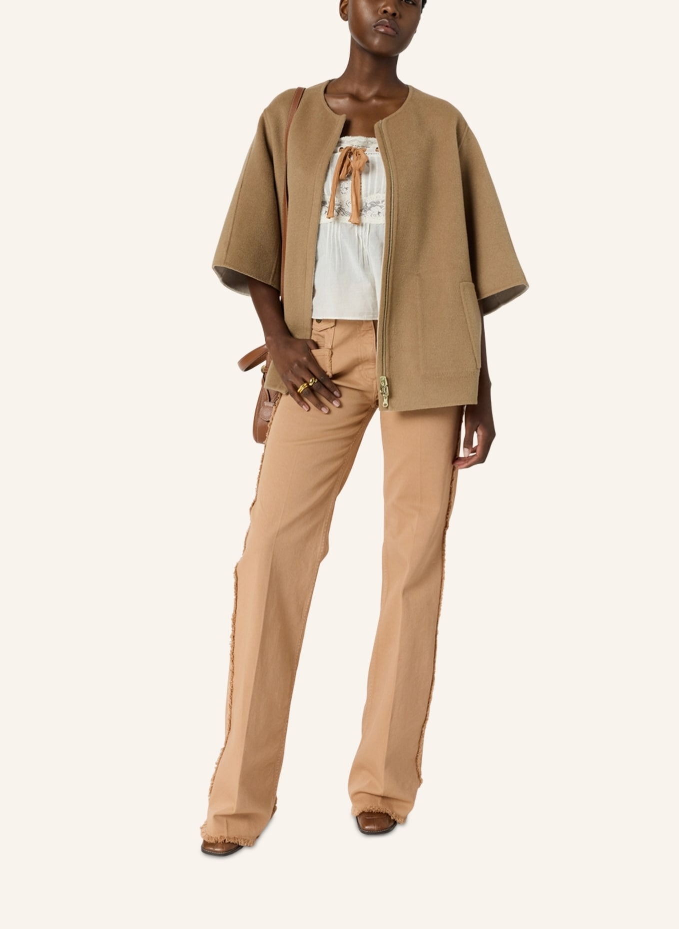 GERARD DAREL Mantel PRISSY: BRAUN