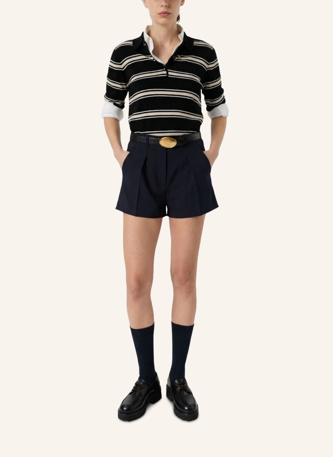 GERARD DAREL Shorts ARLETTE: DUNKELBLAU