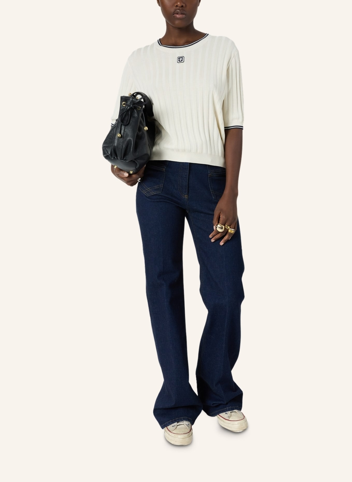 GERARD DAREL Pullover LYRA: ECRU