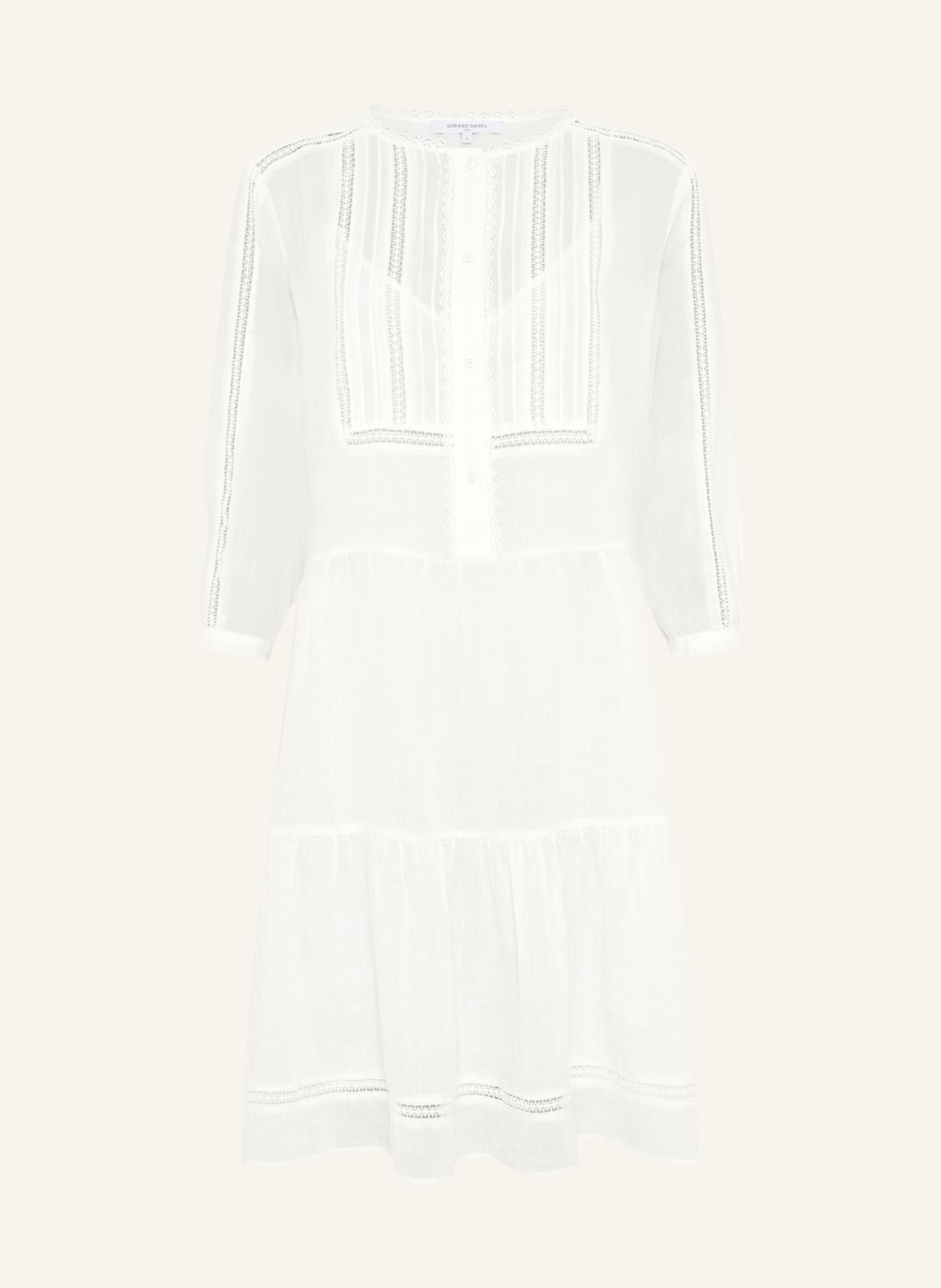 GERARD DAREL Kleid RIANE: ECRU