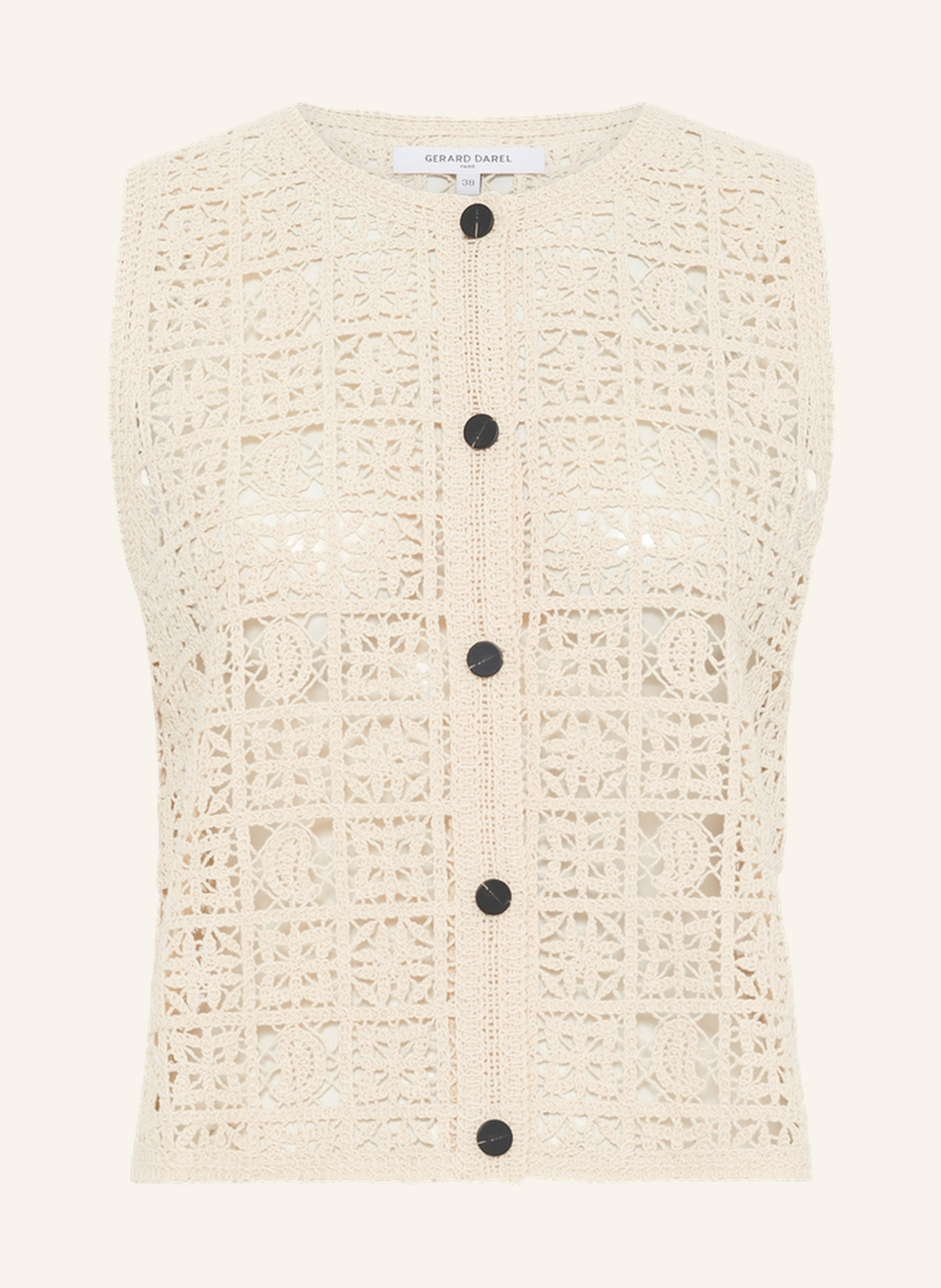 GERARD DAREL Strickjacke CHADIA: CREME