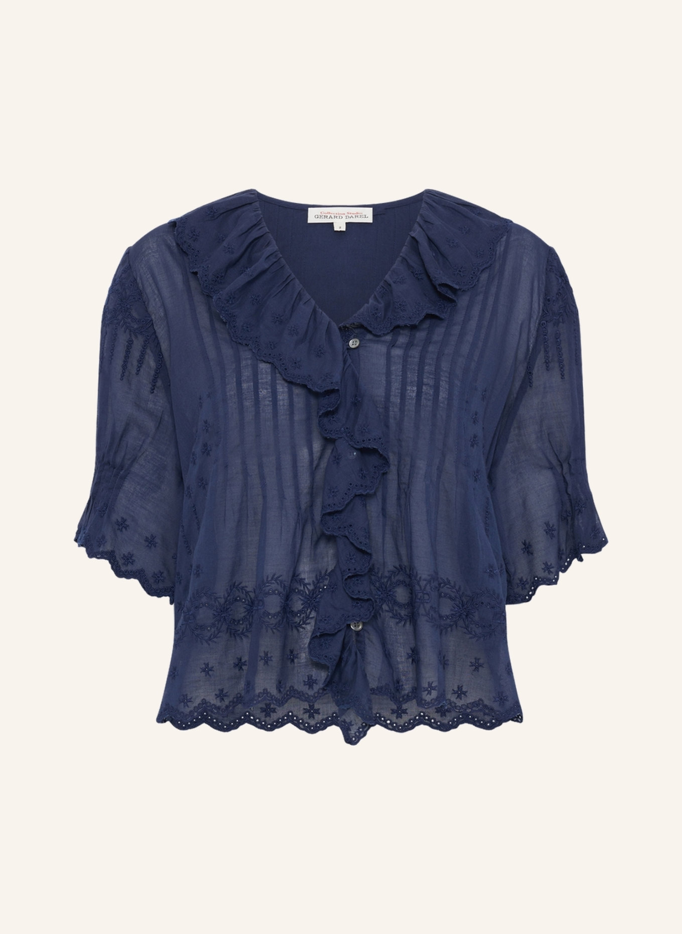 GERARD DAREL Bluse CEYLIA: DUNKELBLAU