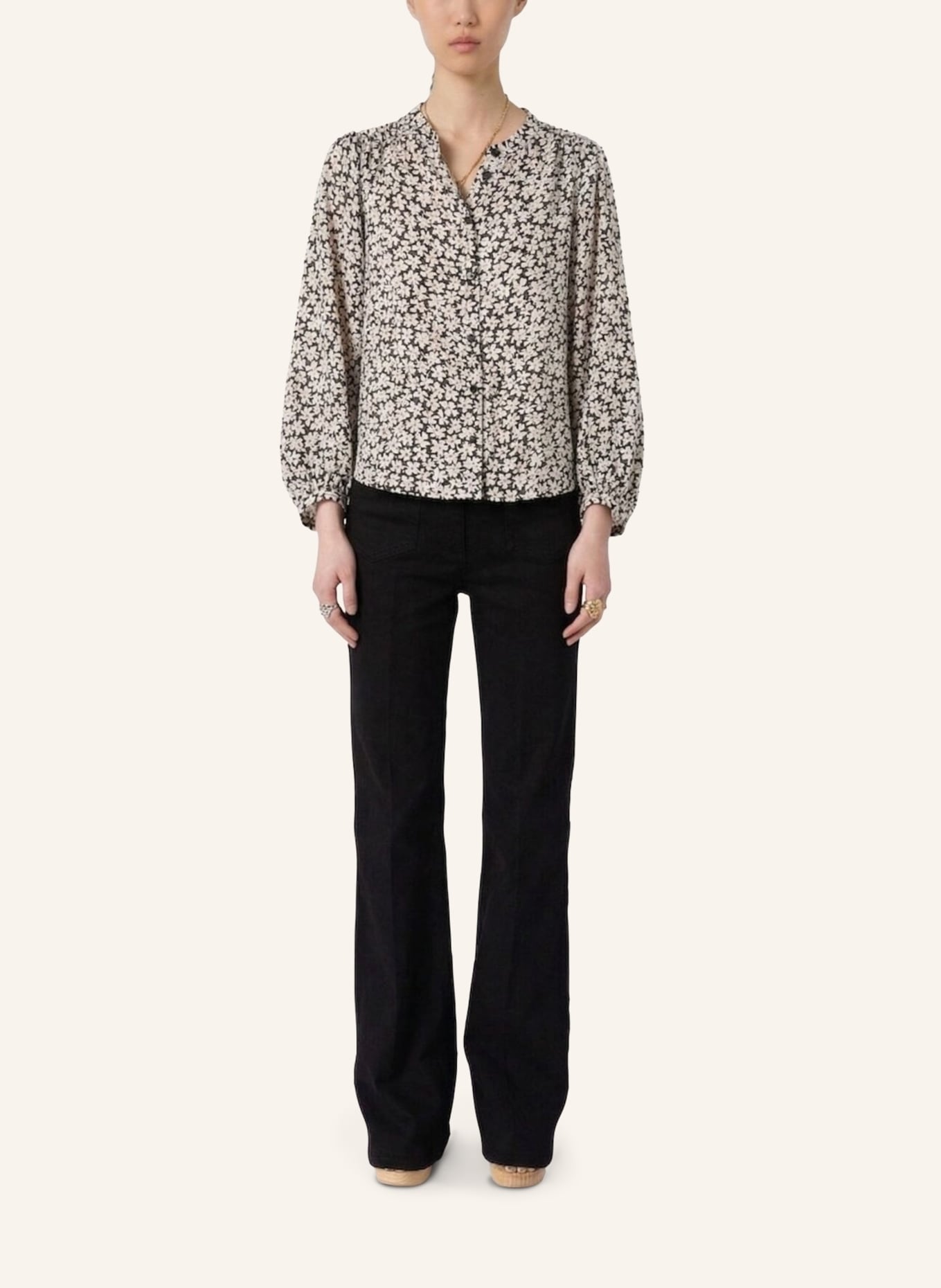 GERARD DAREL Bluse CEONIE: SCHWARZ