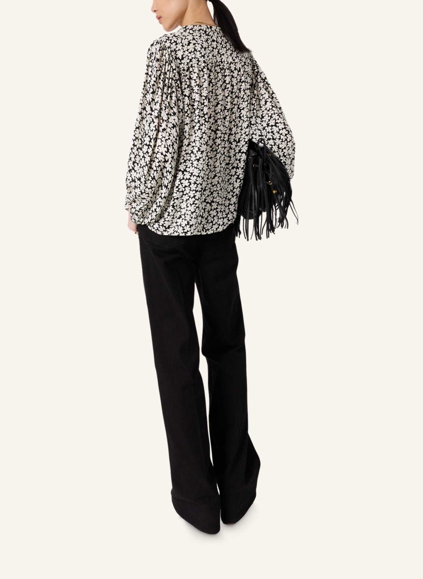 GERARD DAREL Bluse CEONIE: SCHWARZ