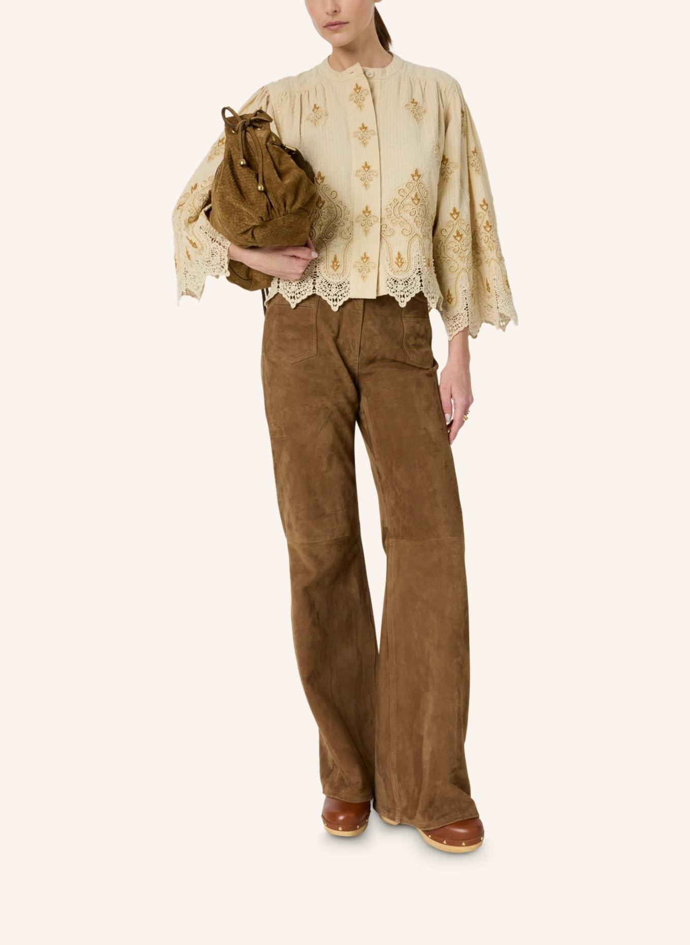 GERARD DAREL Bluse CLIANA: BEIGE
