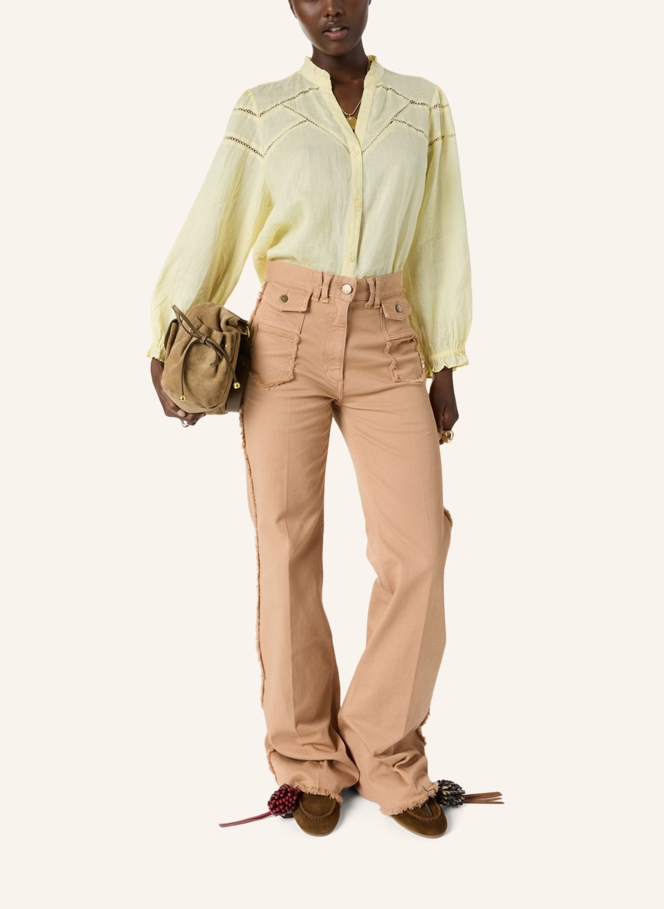 GERARD DAREL Bluse CRISTEL: GELB