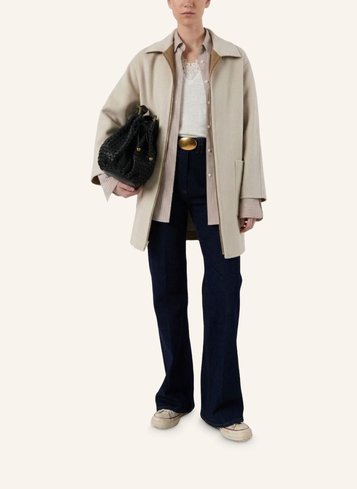 GERARD DAREL Mantel PRISCA: BRAUN