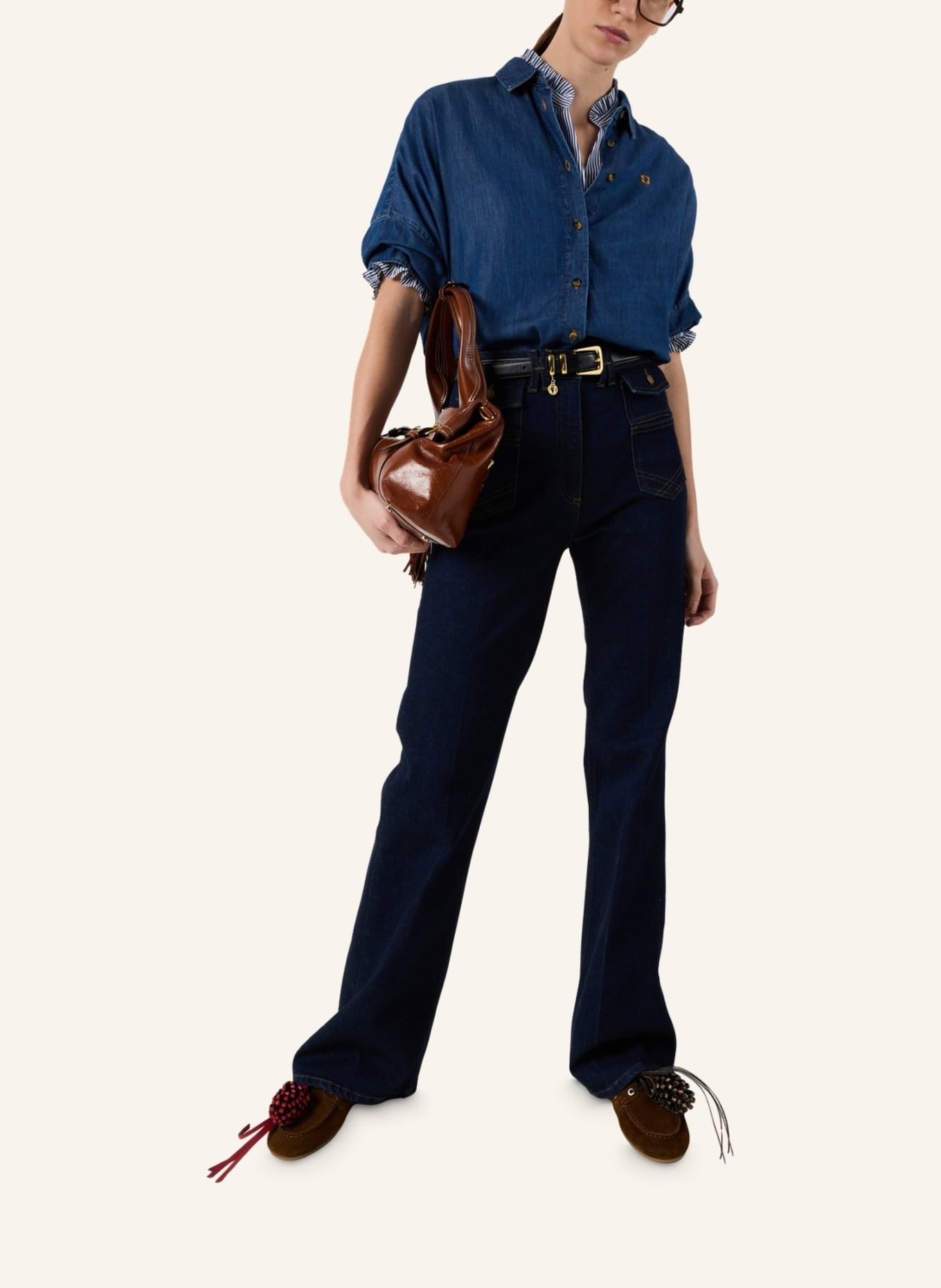 GERARD DAREL Bluse CESS: BLAU