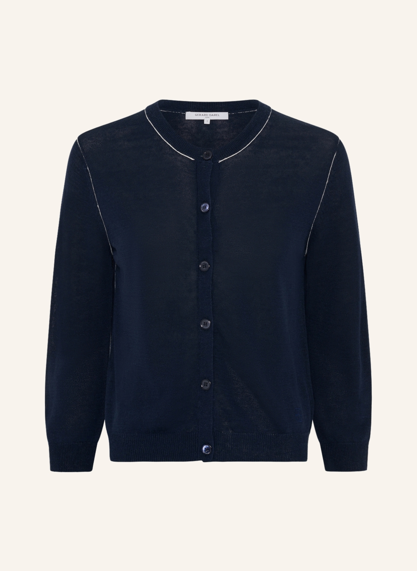 GERARD DAREL Strickjacke LORYS: DUNKELBLAU