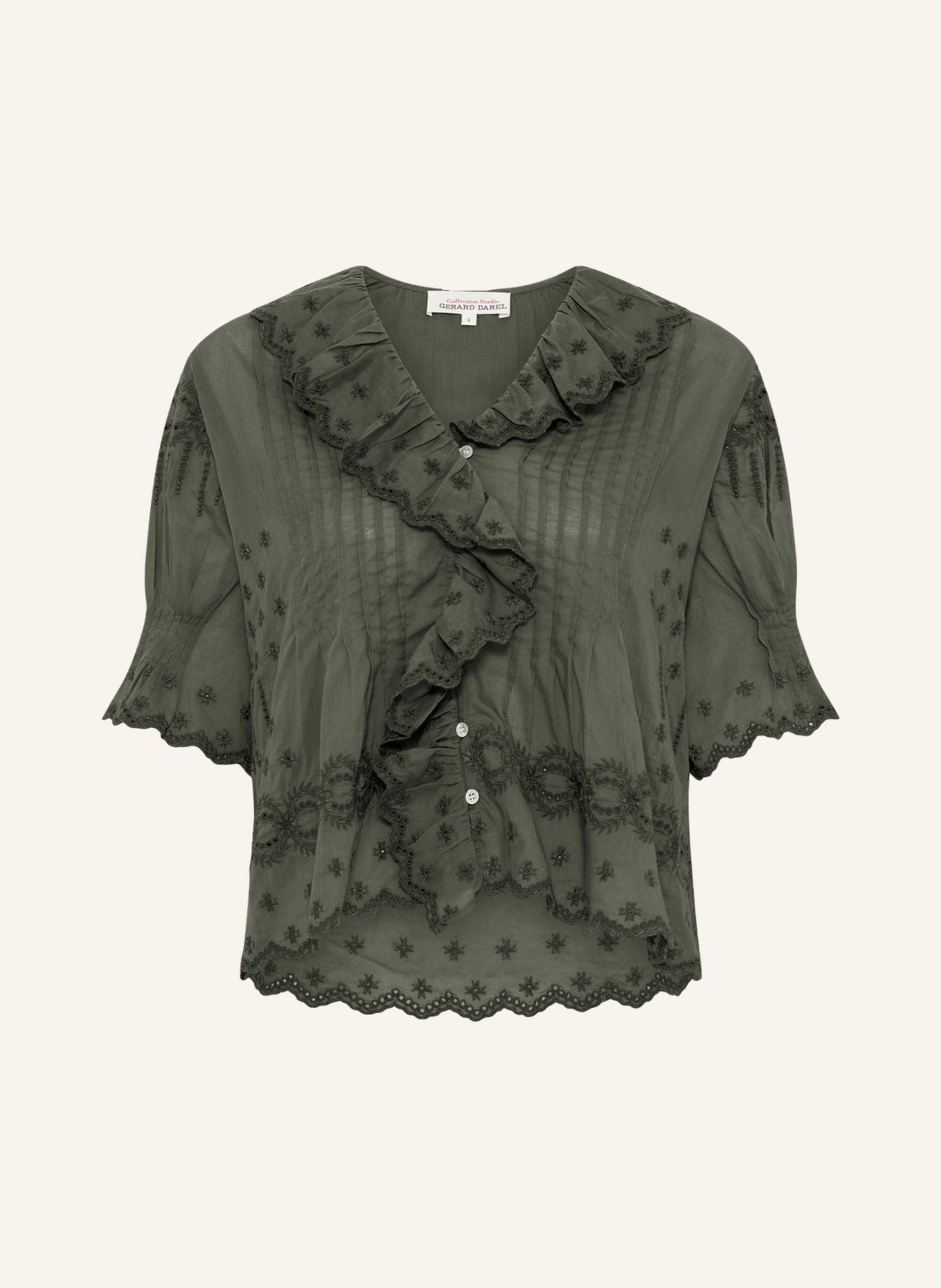 GERARD DAREL Bluse CEYLIA: KHAKI