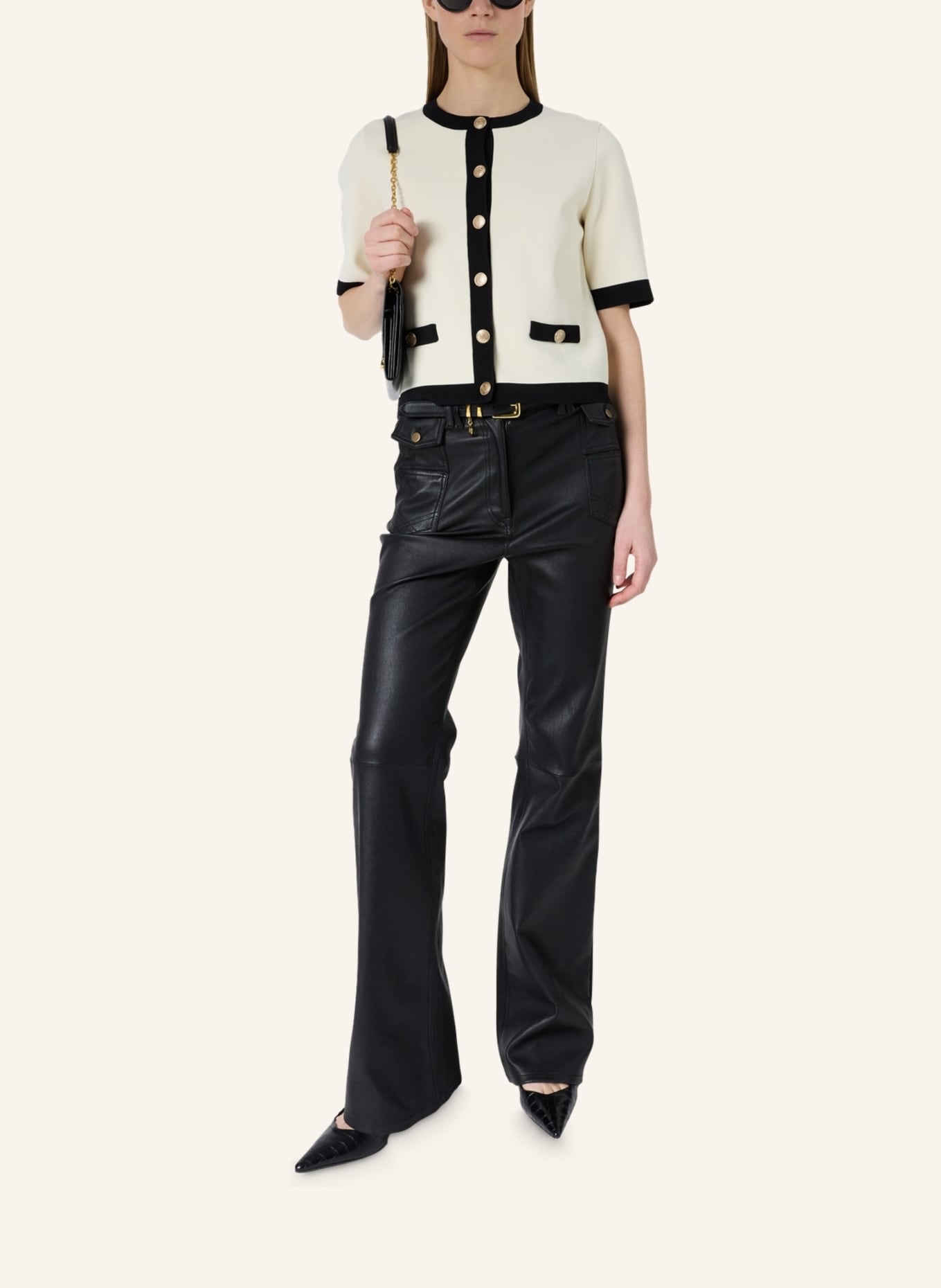 GERARD DAREL Strickjacke LAILA: ECRU