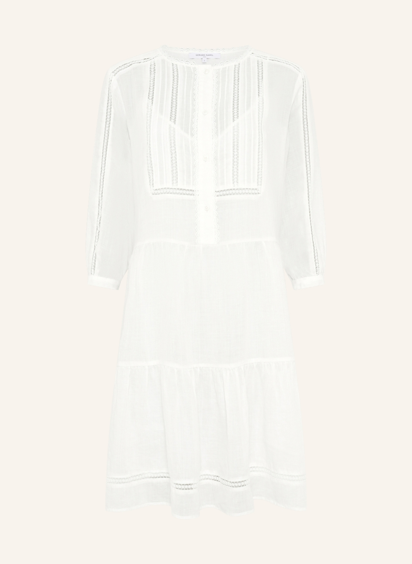 GERARD DAREL Kleid RIANE: ECRU