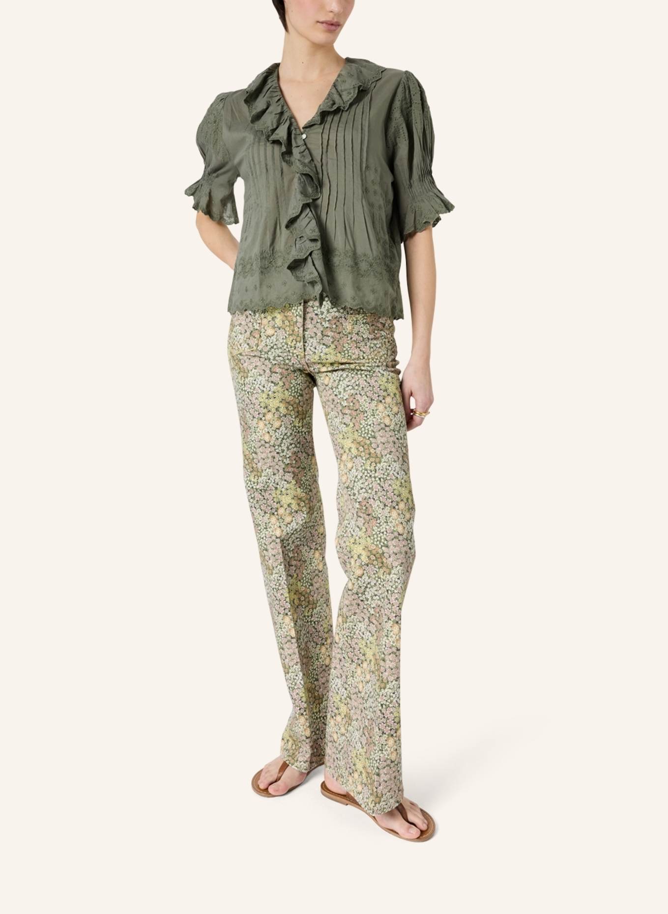 GERARD DAREL Bluse CEYLIA: KHAKI