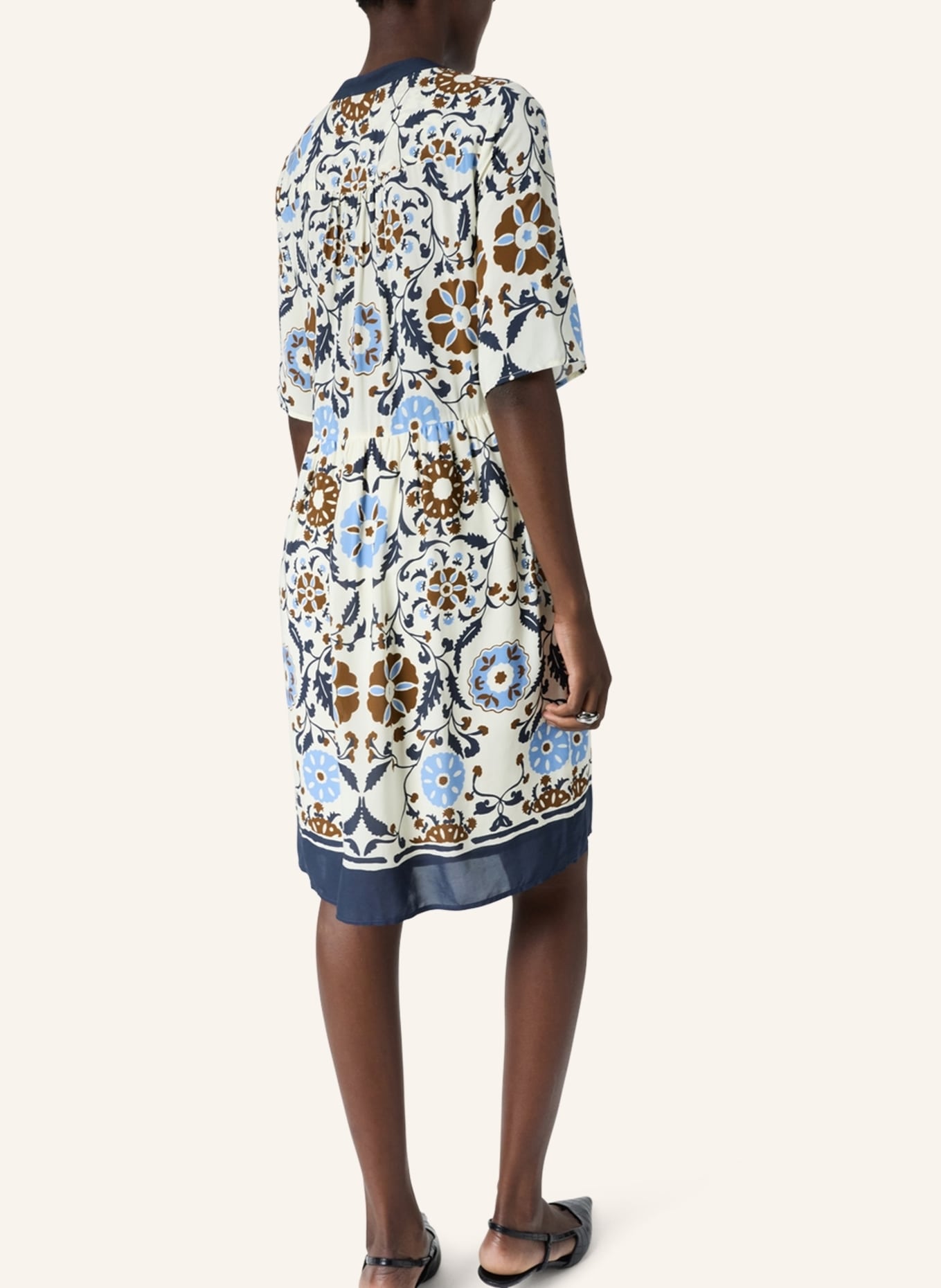 GERARD DAREL Kleid ROMAINE: ECRU