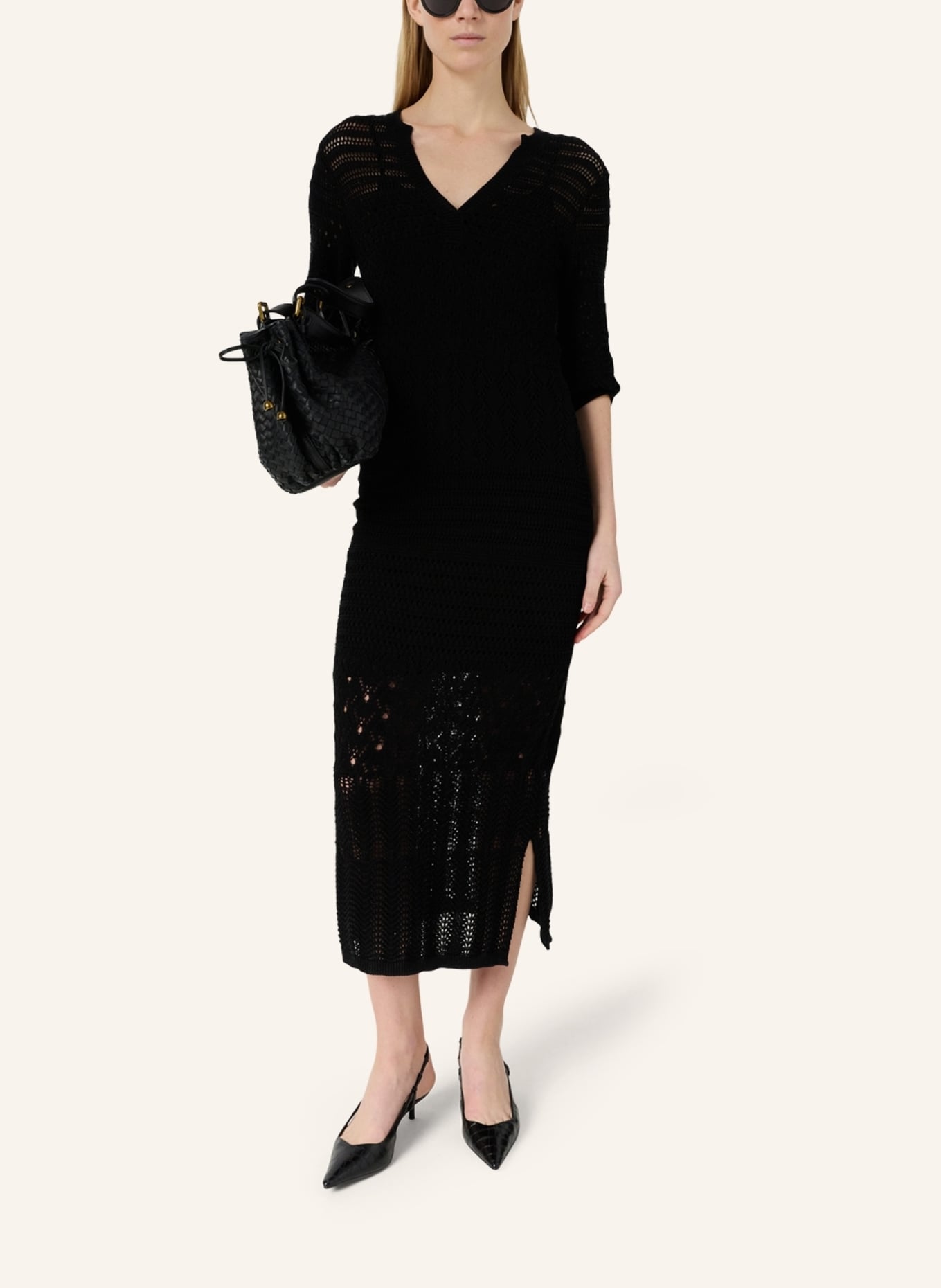 GERARD DAREL Kleid RIANA: SCHWARZ