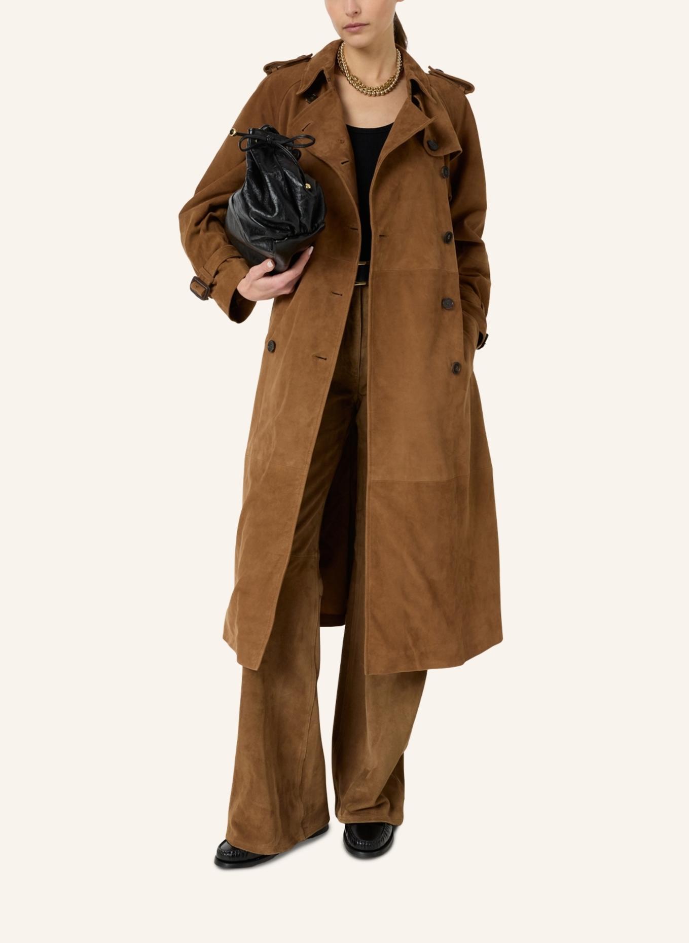 GERARD DAREL Trenchcoat JUDY: BRAUN