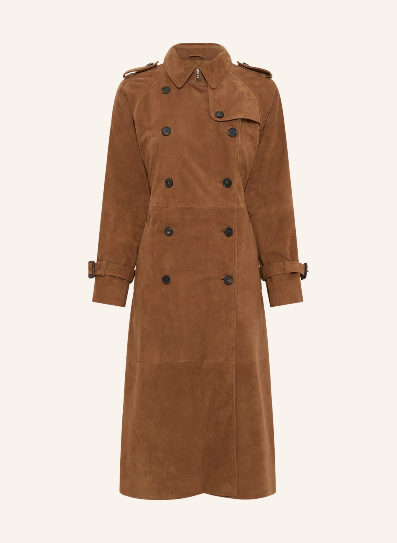 GERARD DAREL Trenchcoat JUDY: BRAUN