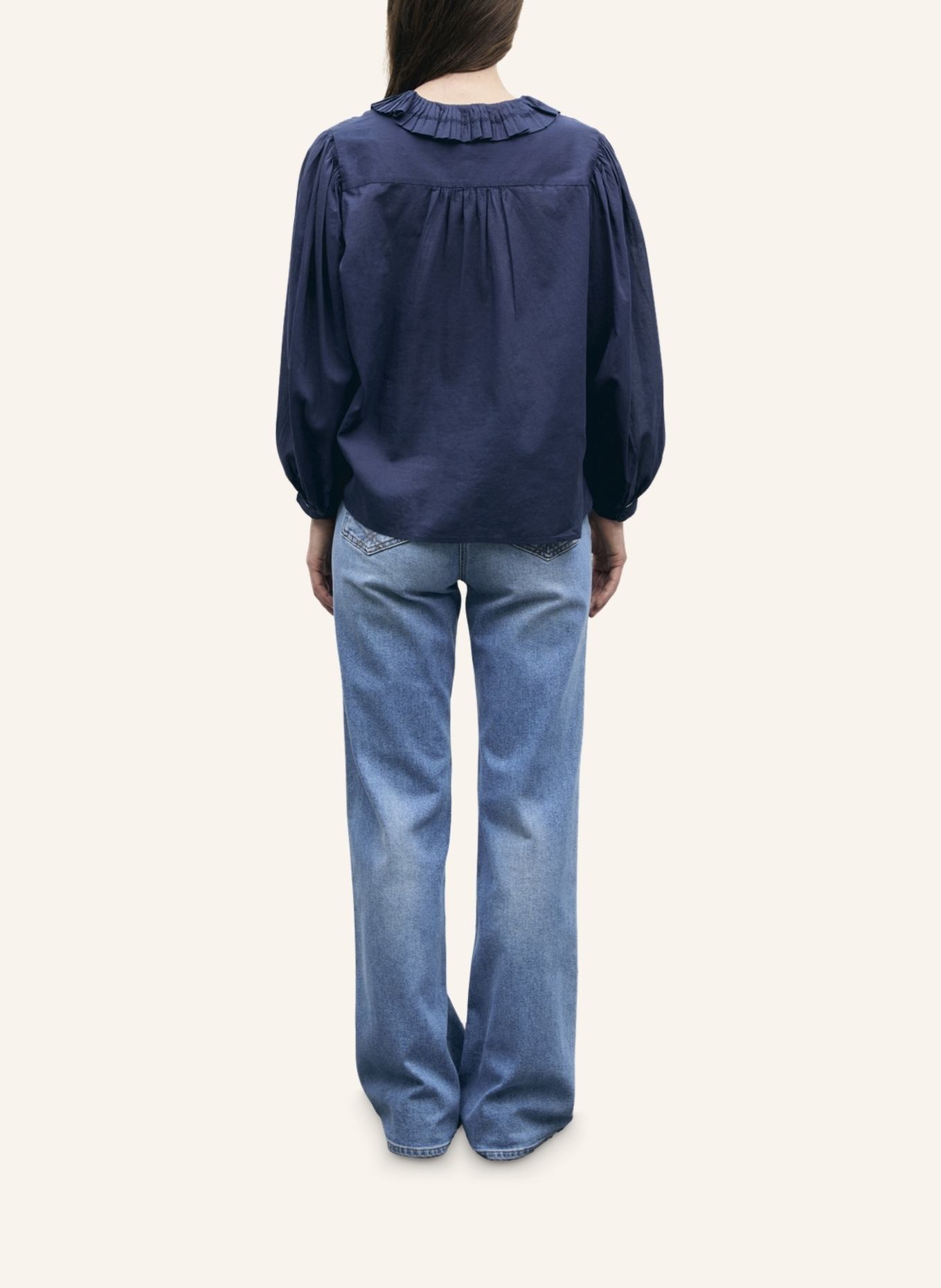 GERARD DAREL Bluse LEONE: DUNKELBLAU