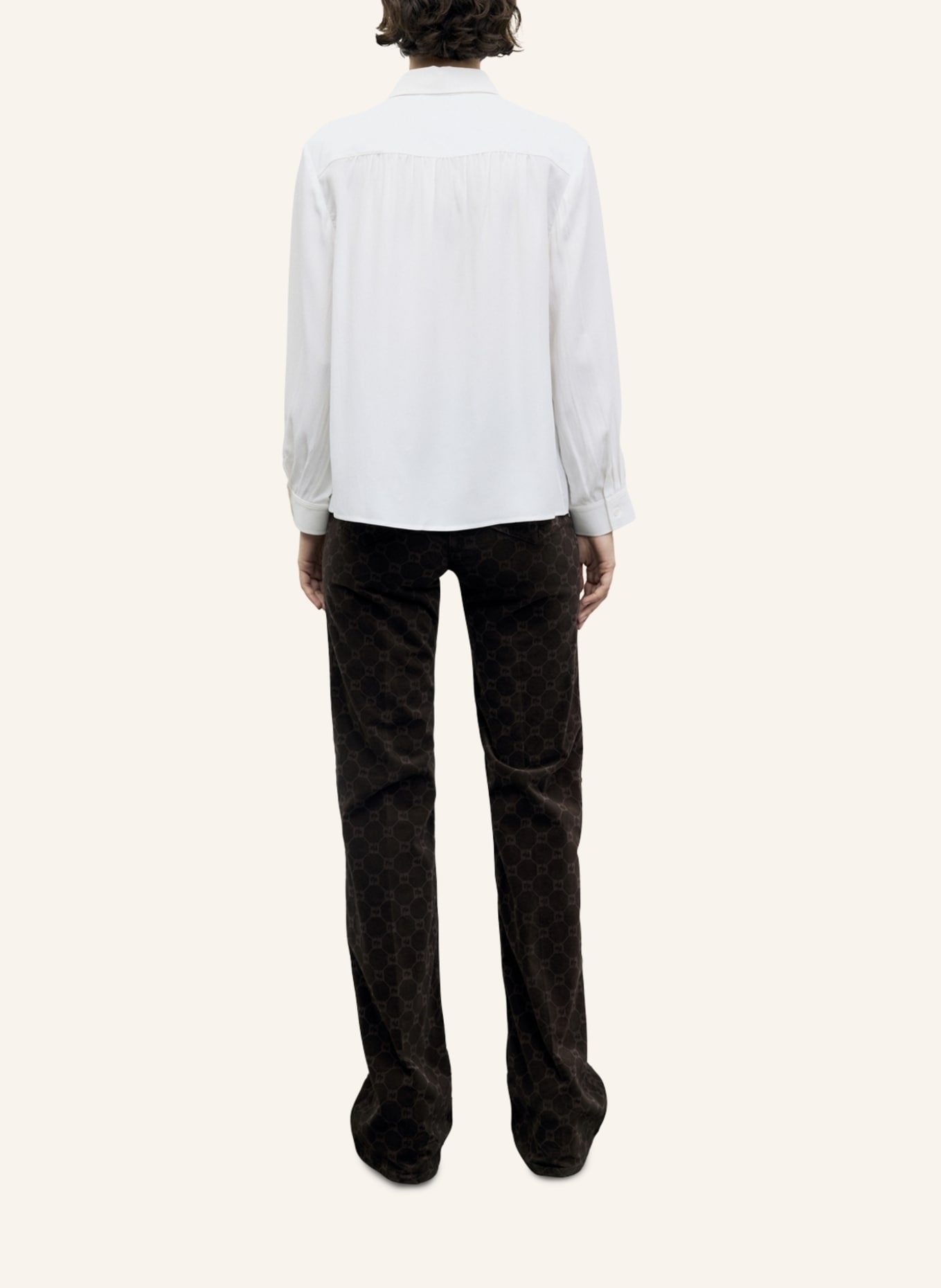 GERARD DAREL Bluse mit Seide: ECRU