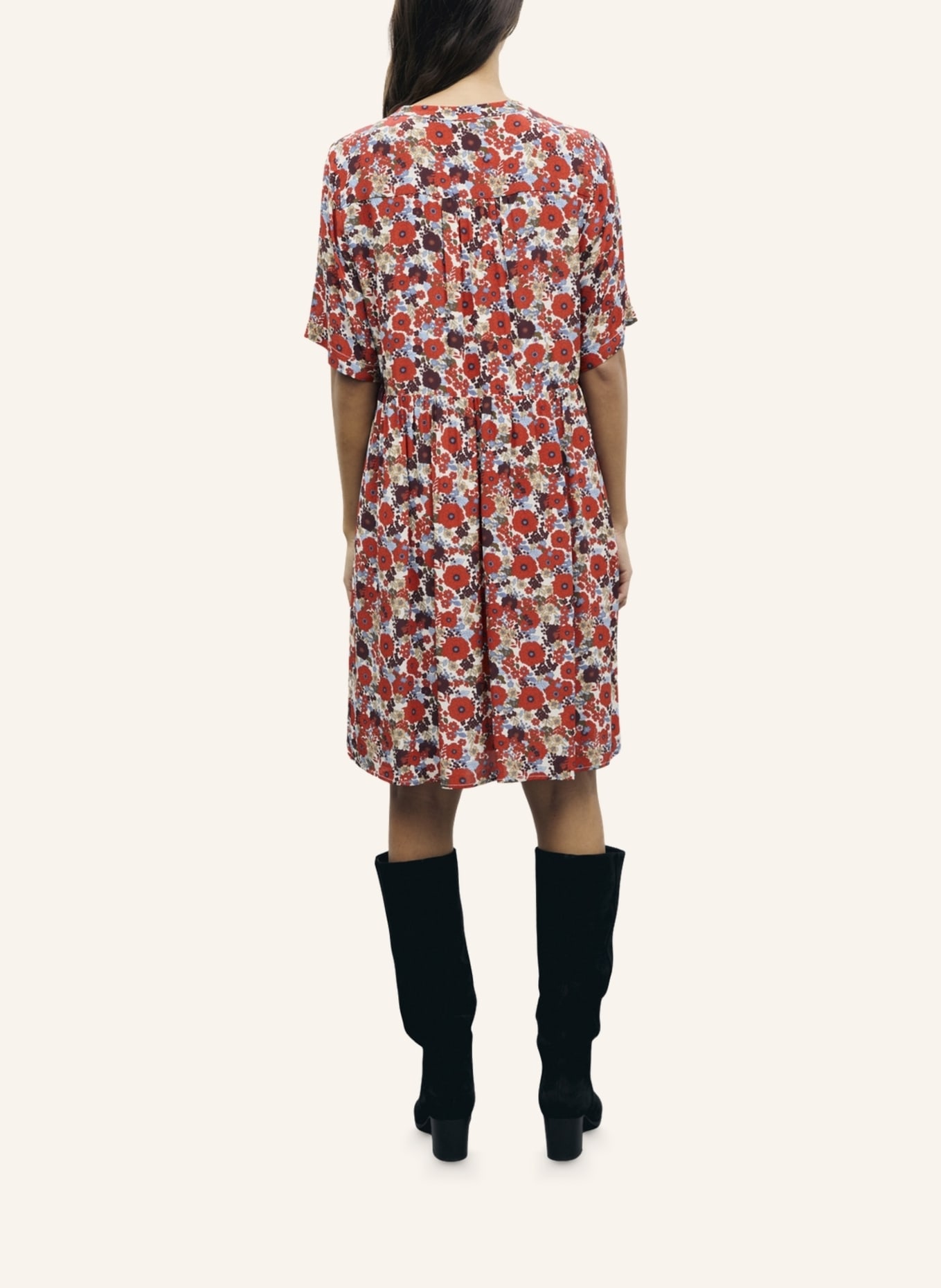 GERARD DAREL Kleid COLLE: ECRU