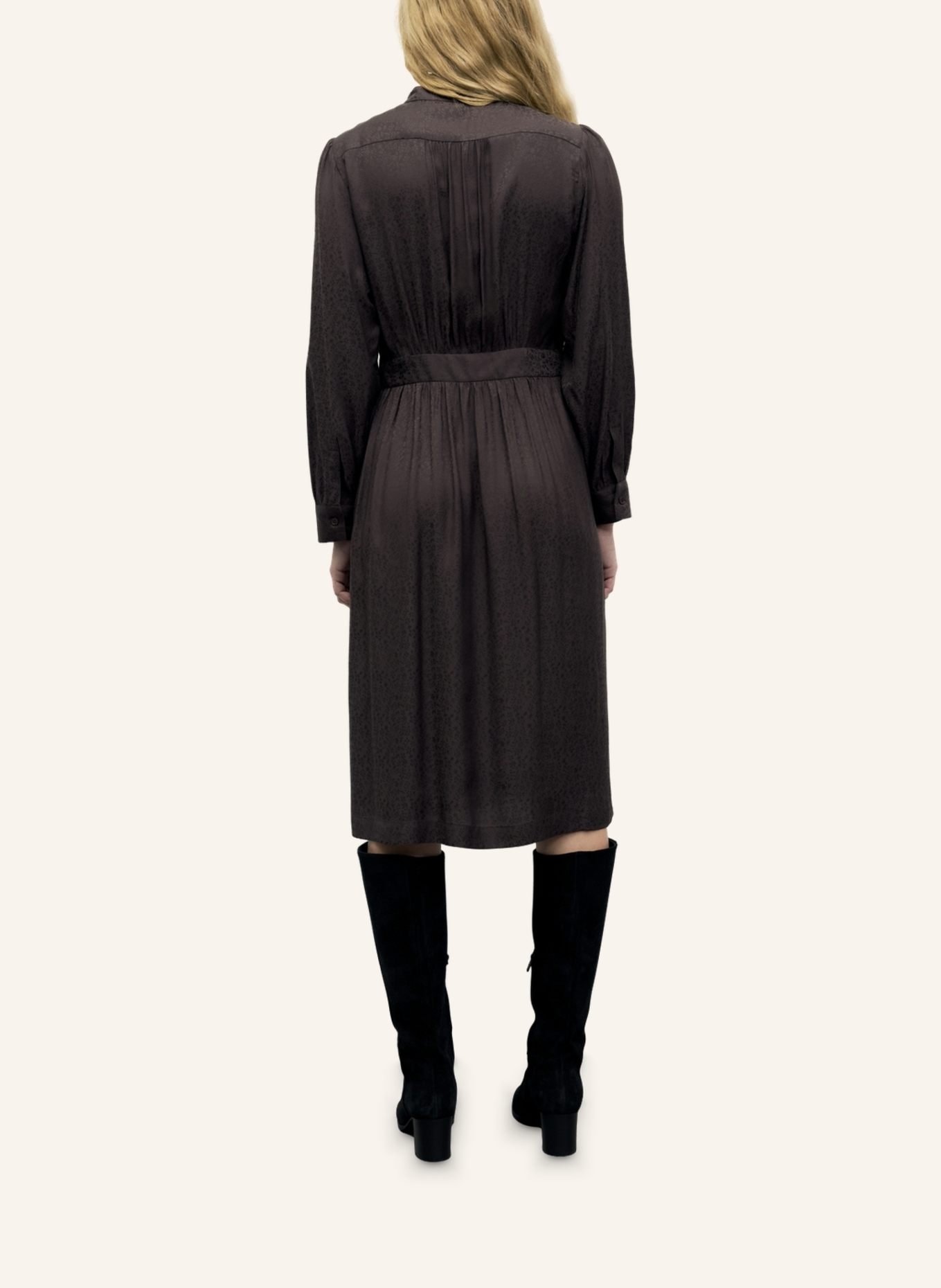 GERARD DAREL Kleid CLEME: HELLBRAUN