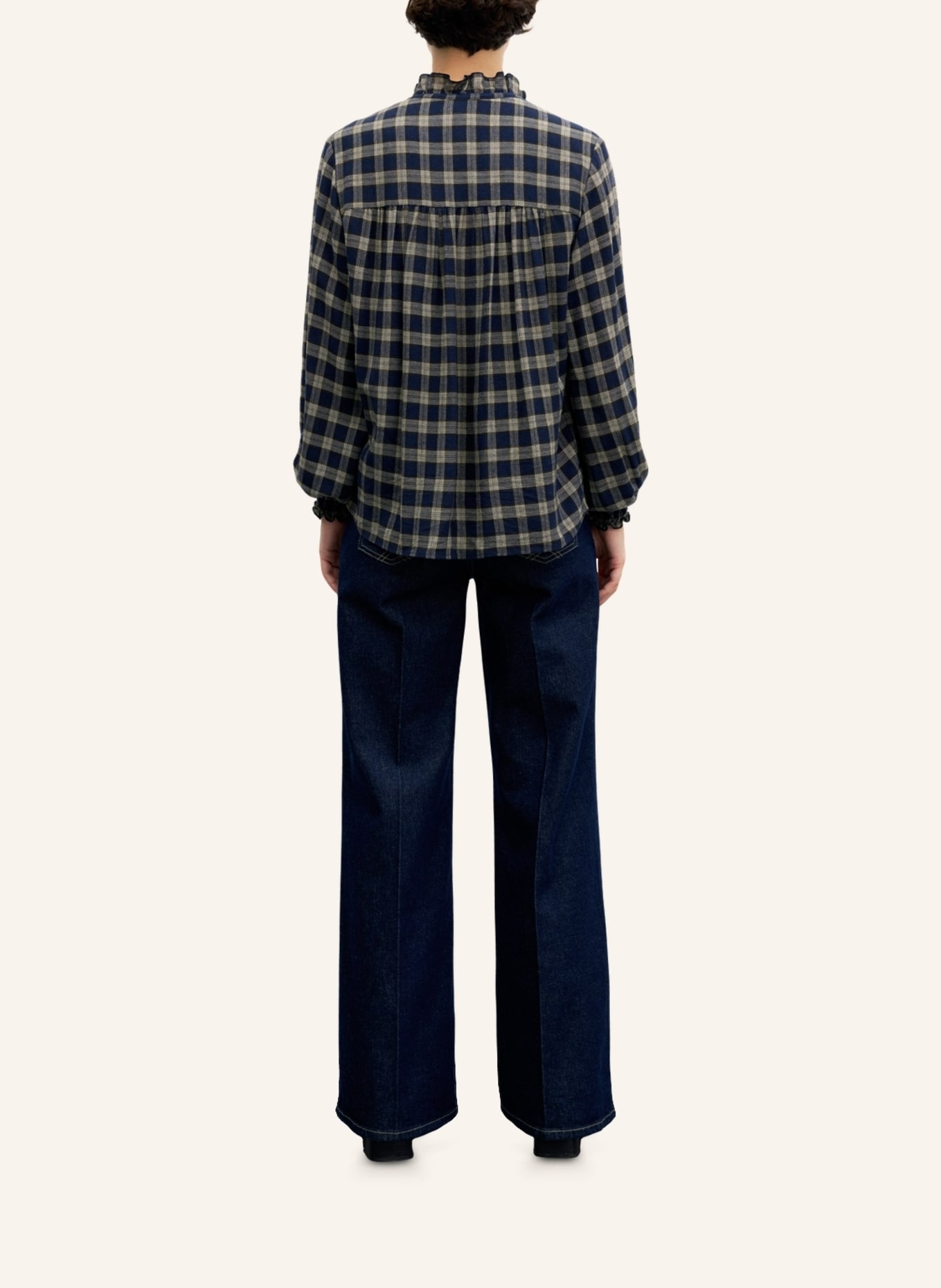 GERARD DAREL Bluse LOTTE: DUNKELBLAU