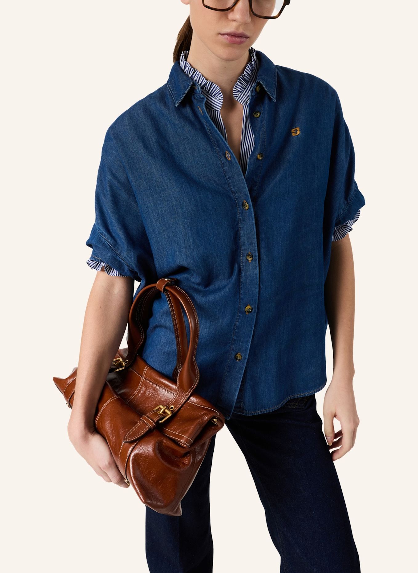 GERARD DAREL Bluse CESS: BLAU
