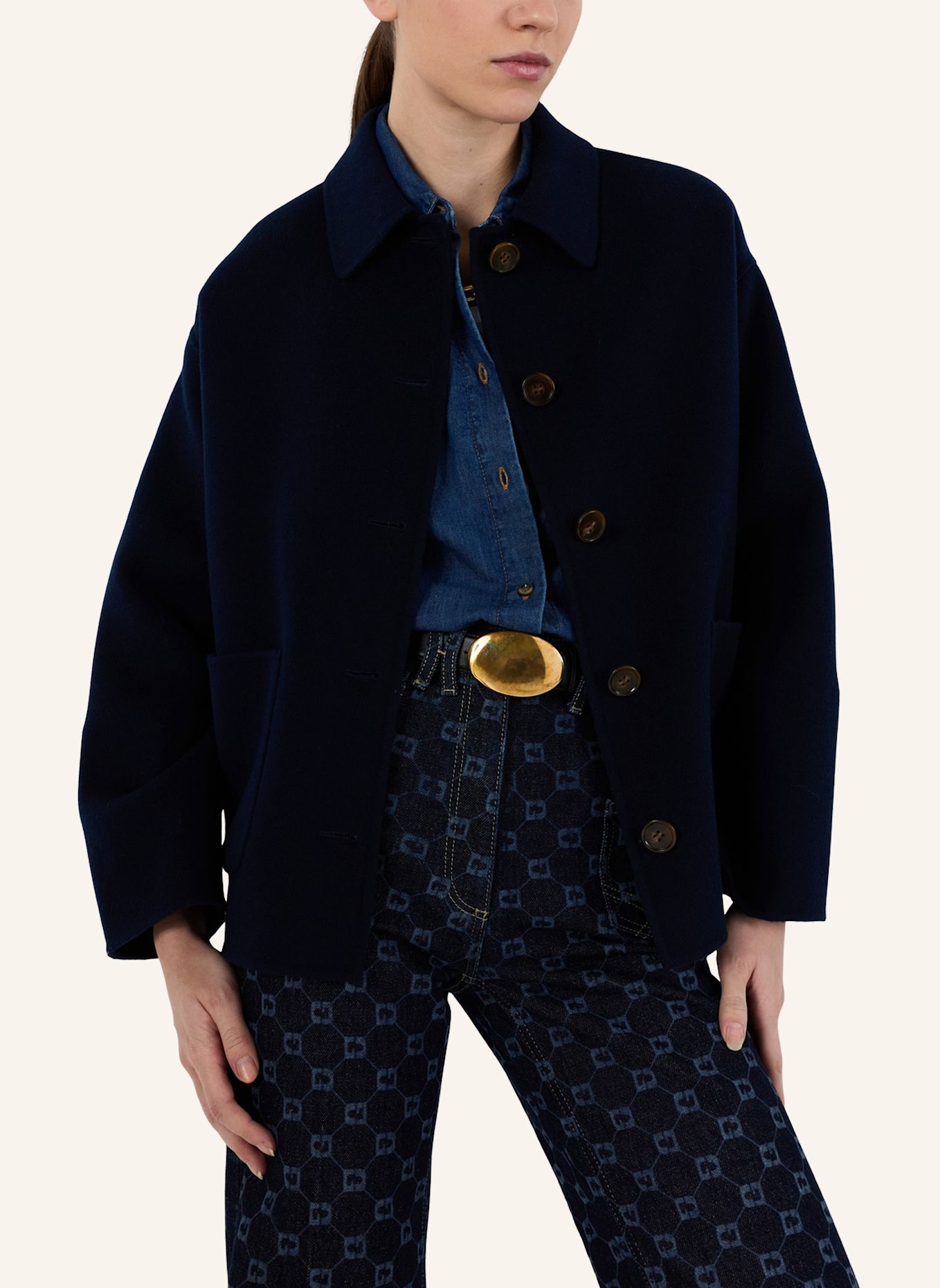 GERARD DAREL Mantel PERRINEA: BLAU