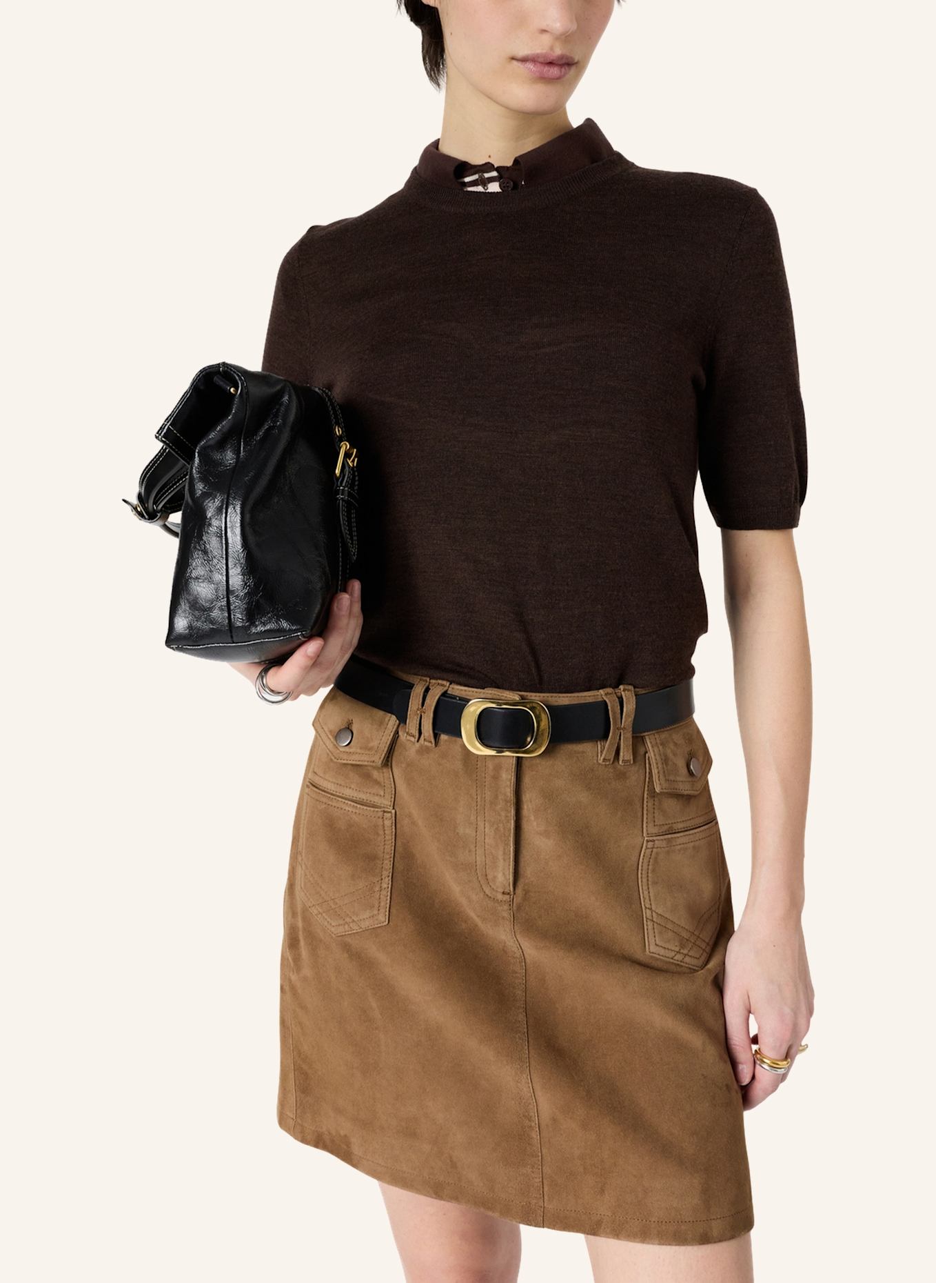 GERARD DAREL Pullover ELSA: BRAUN