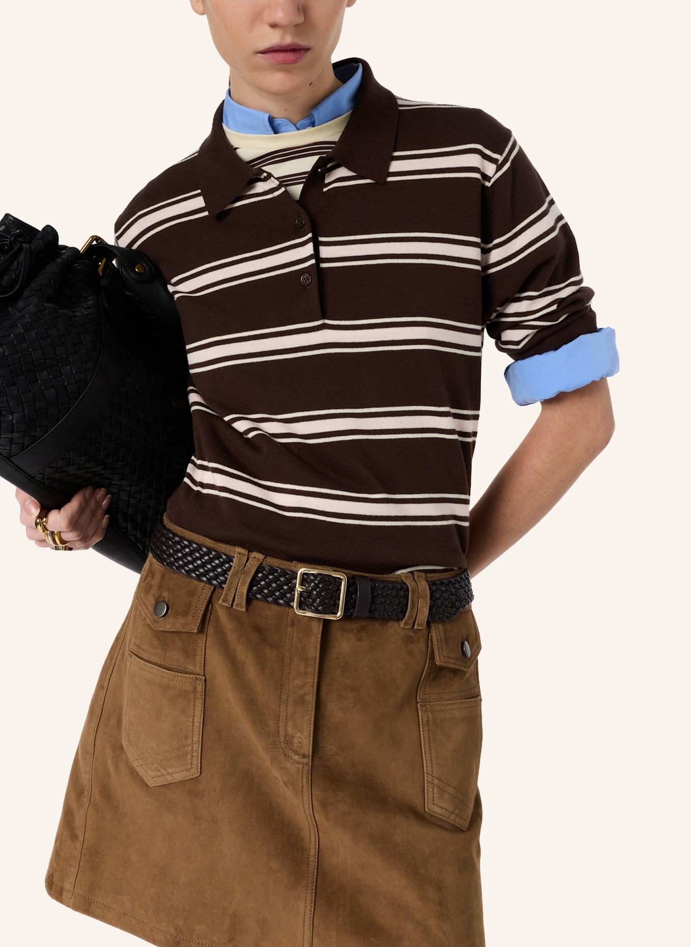 GERARD DAREL Pullover LEILA: BRAUN