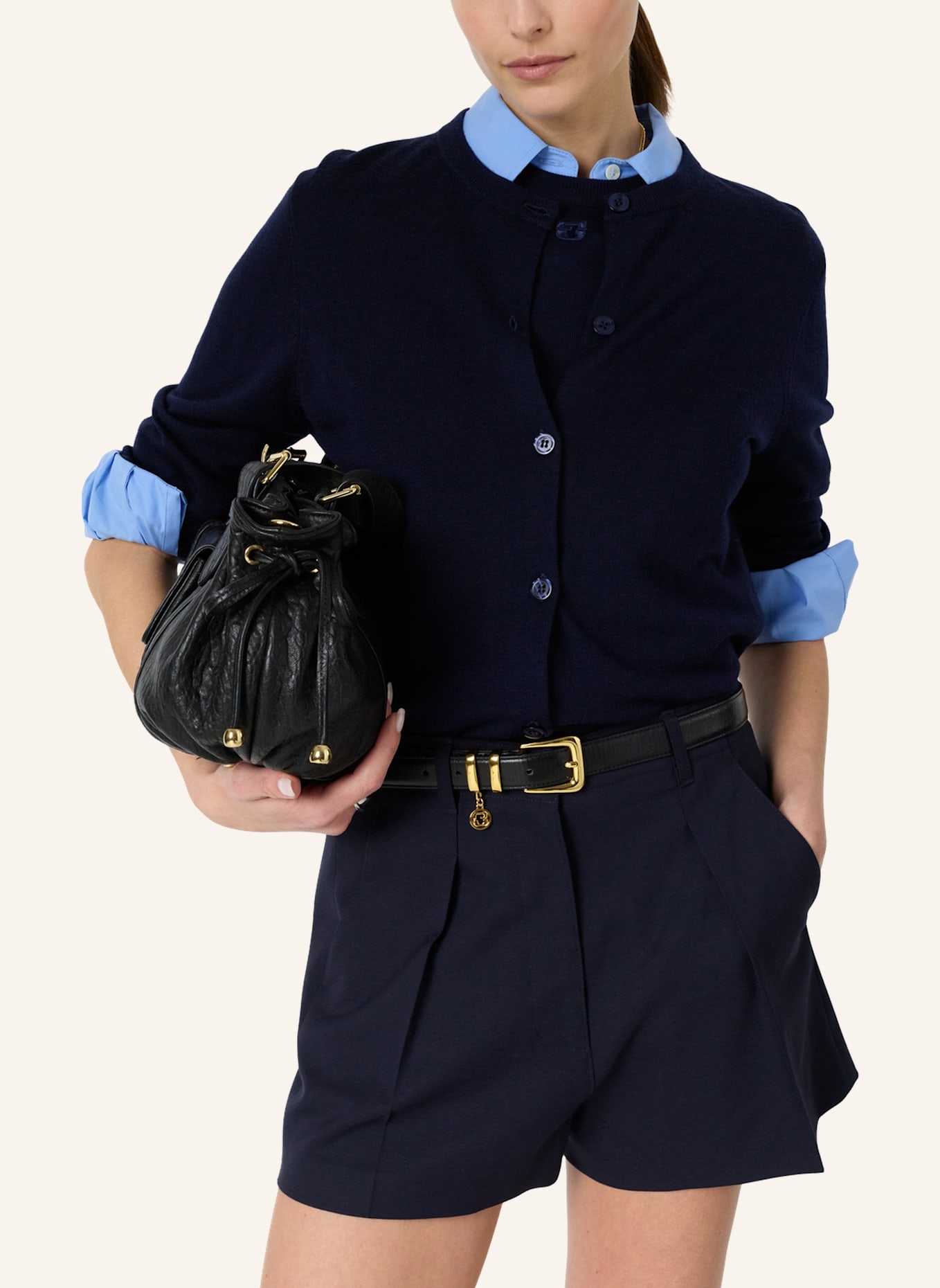 GERARD DAREL Strickjacken LYANE: DUNKELBLAU