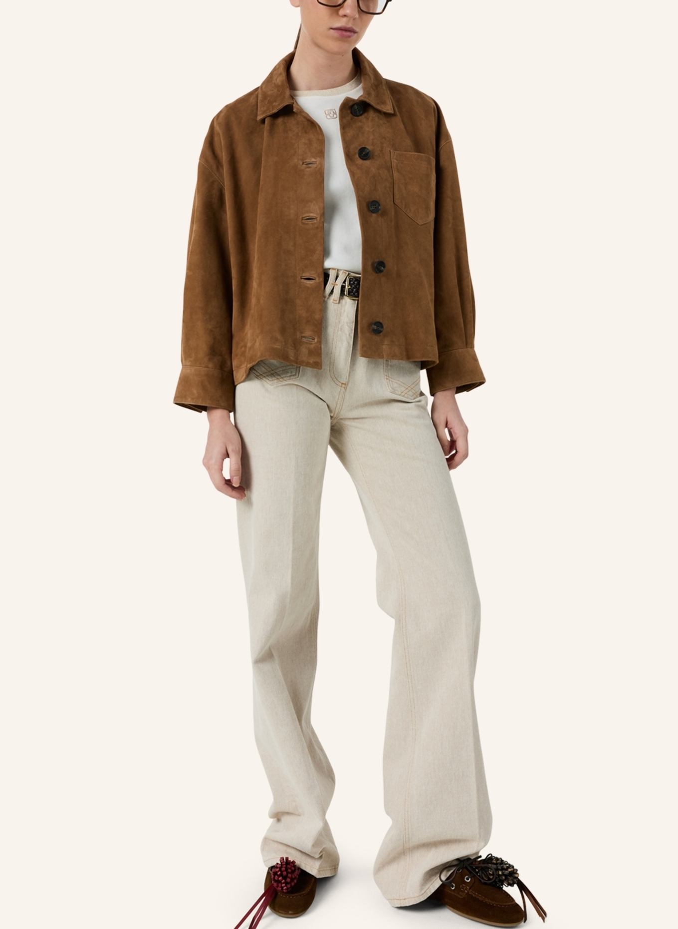GERARD DAREL Jacke TANAEL: BRAUN
