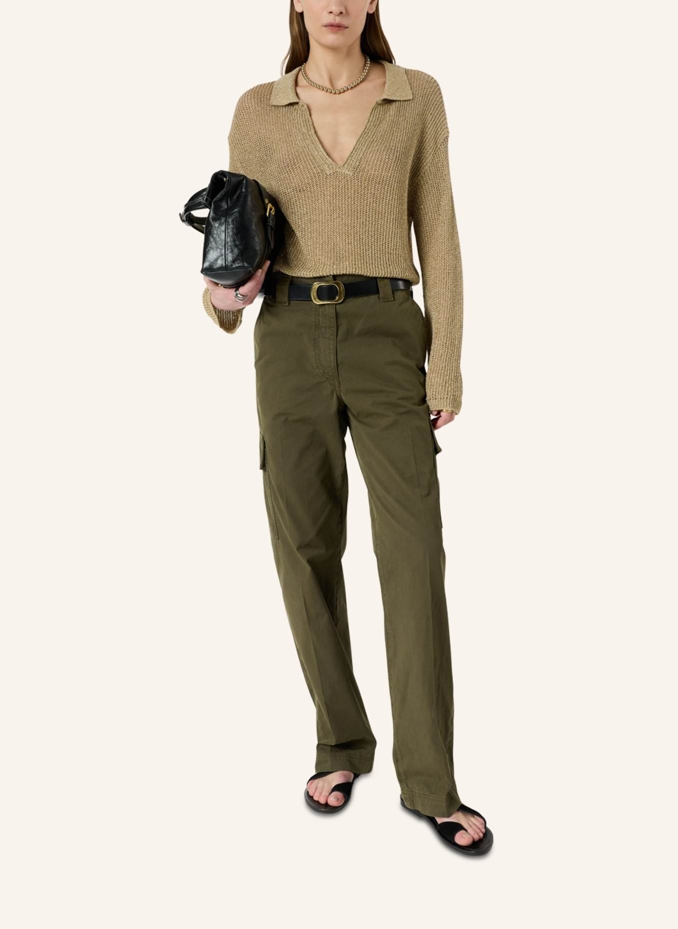 GERARD DAREL Hose AMAELLE: KHAKI