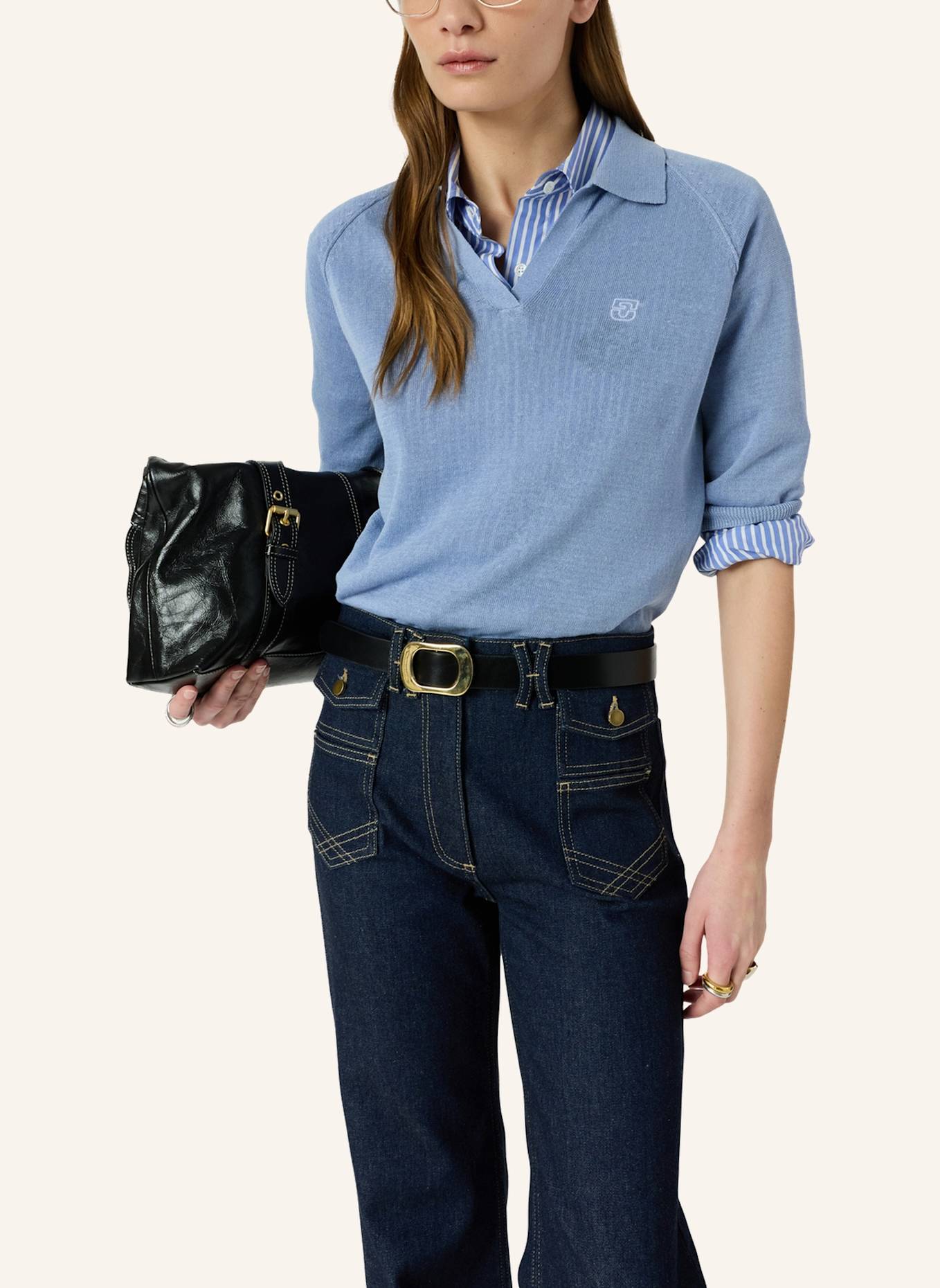 GERARD DAREL Pullover LOULA: BLAU