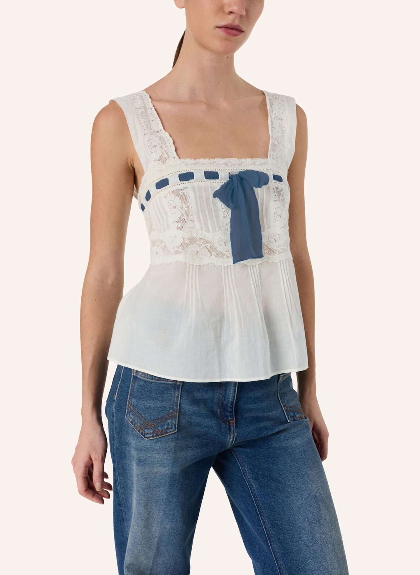 GERARD DAREL Top CHAINA: ECRU