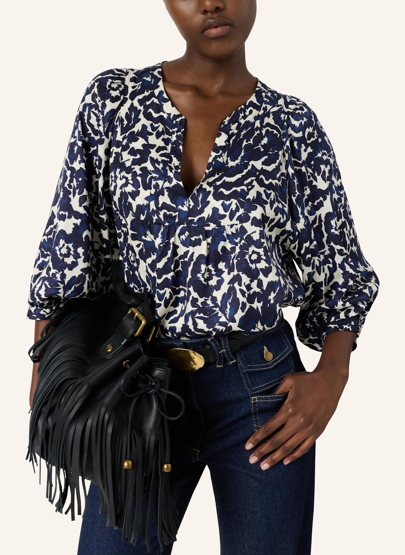 GERARD DAREL Bluse CALINA: BLAU