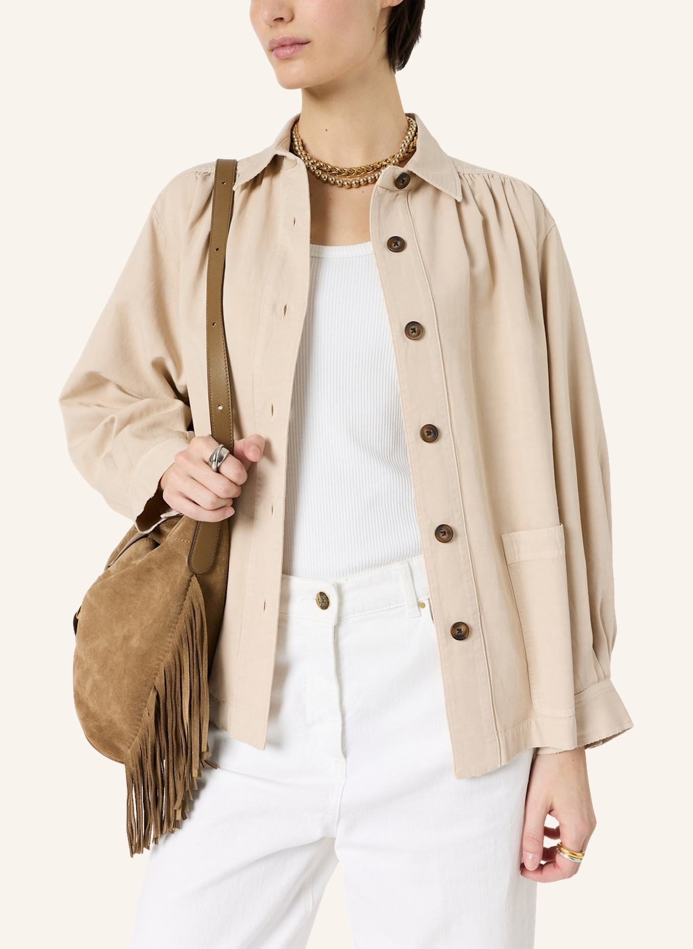 GERARD DAREL Jacke TINAJA: BEIGE