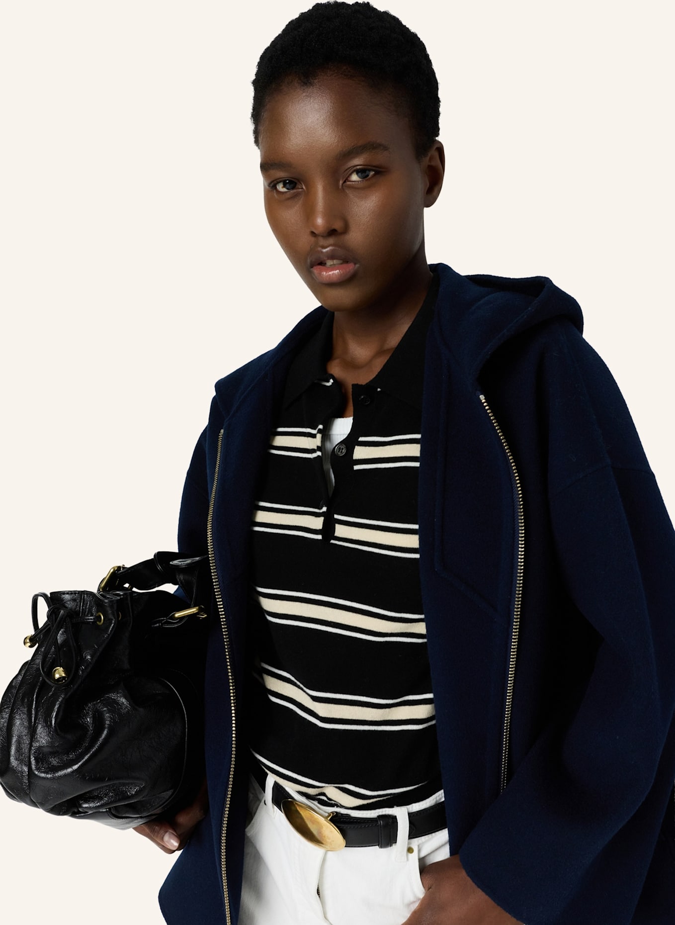 GERARD DAREL Mantel PATRICIA: DUNKELBLAU
