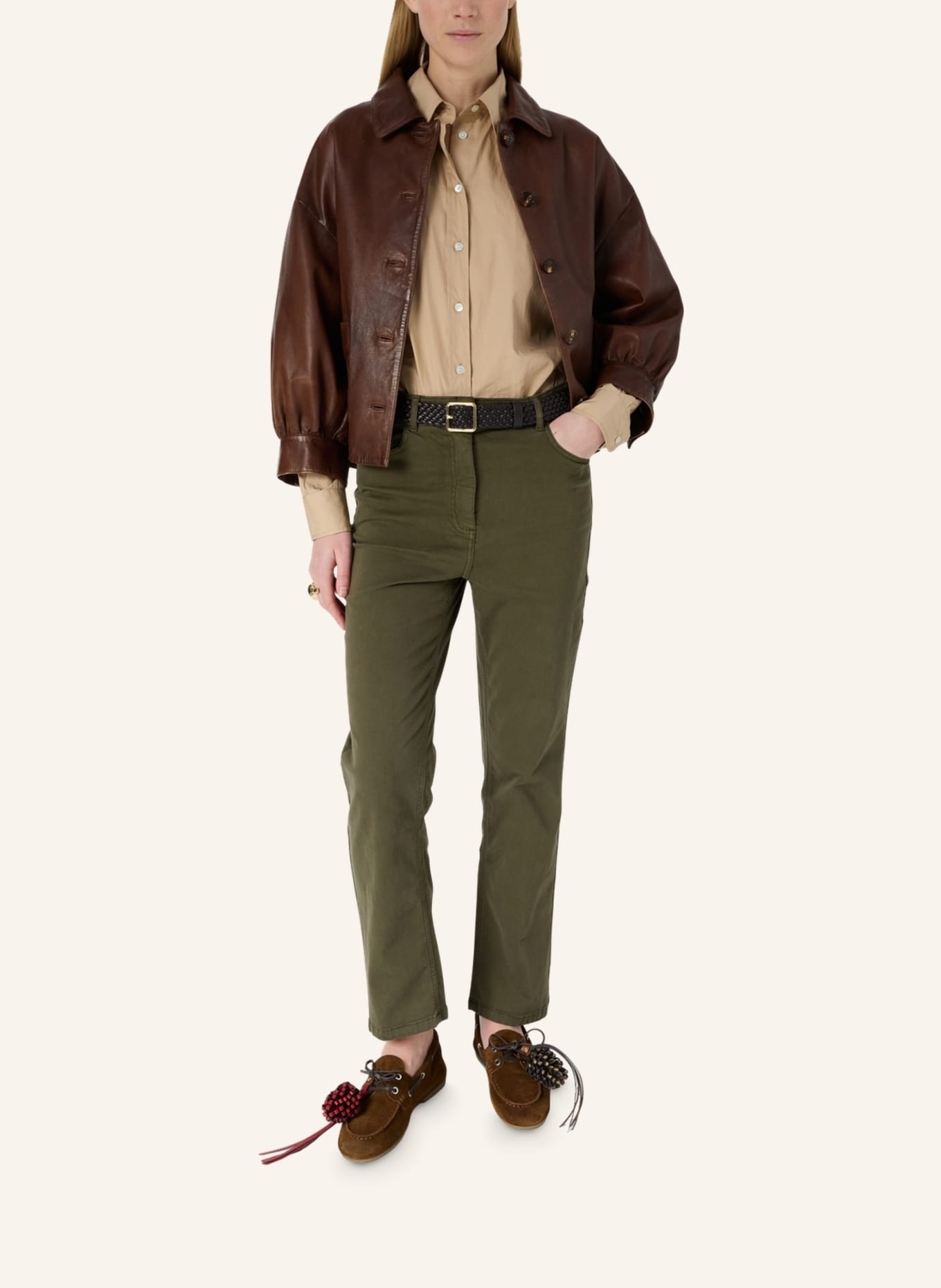 GERARD DAREL Jeans ADELA: KHAKI